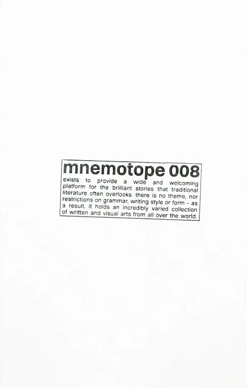 'Increasingly unhinged customer thank you letters from a small record label manager' - mnemotope 008 (2025)