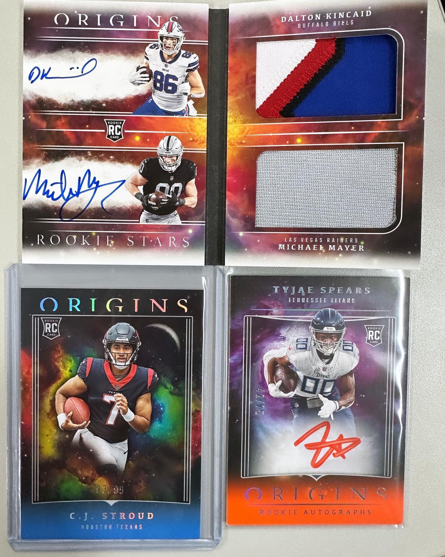 Great box of Origins for our buddy Ben @st_louis_breaks !! Congrats on the amazing booklet and the Stroud!