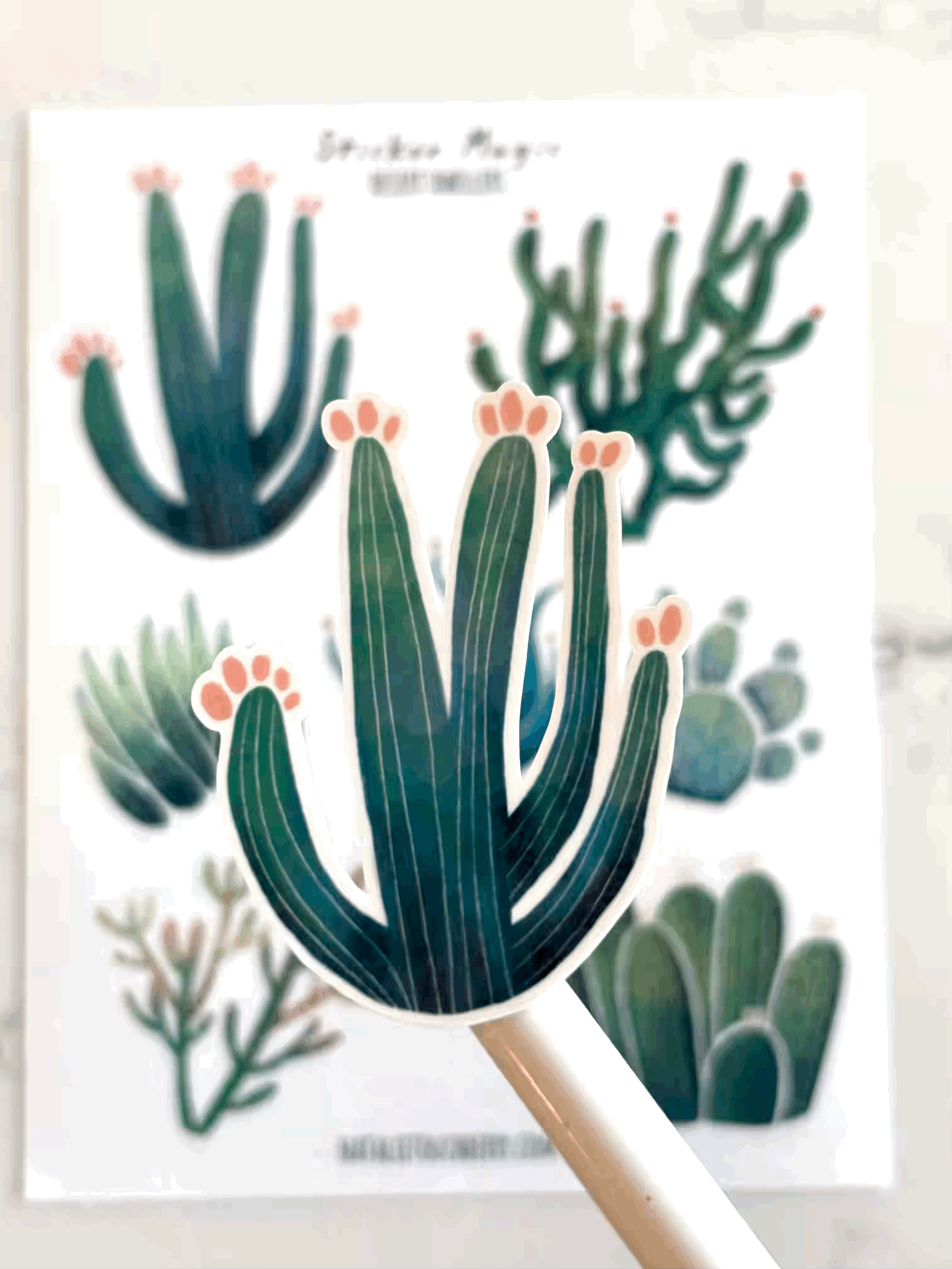 The Making of a Sticker Sheet: My Digital to Physical Process