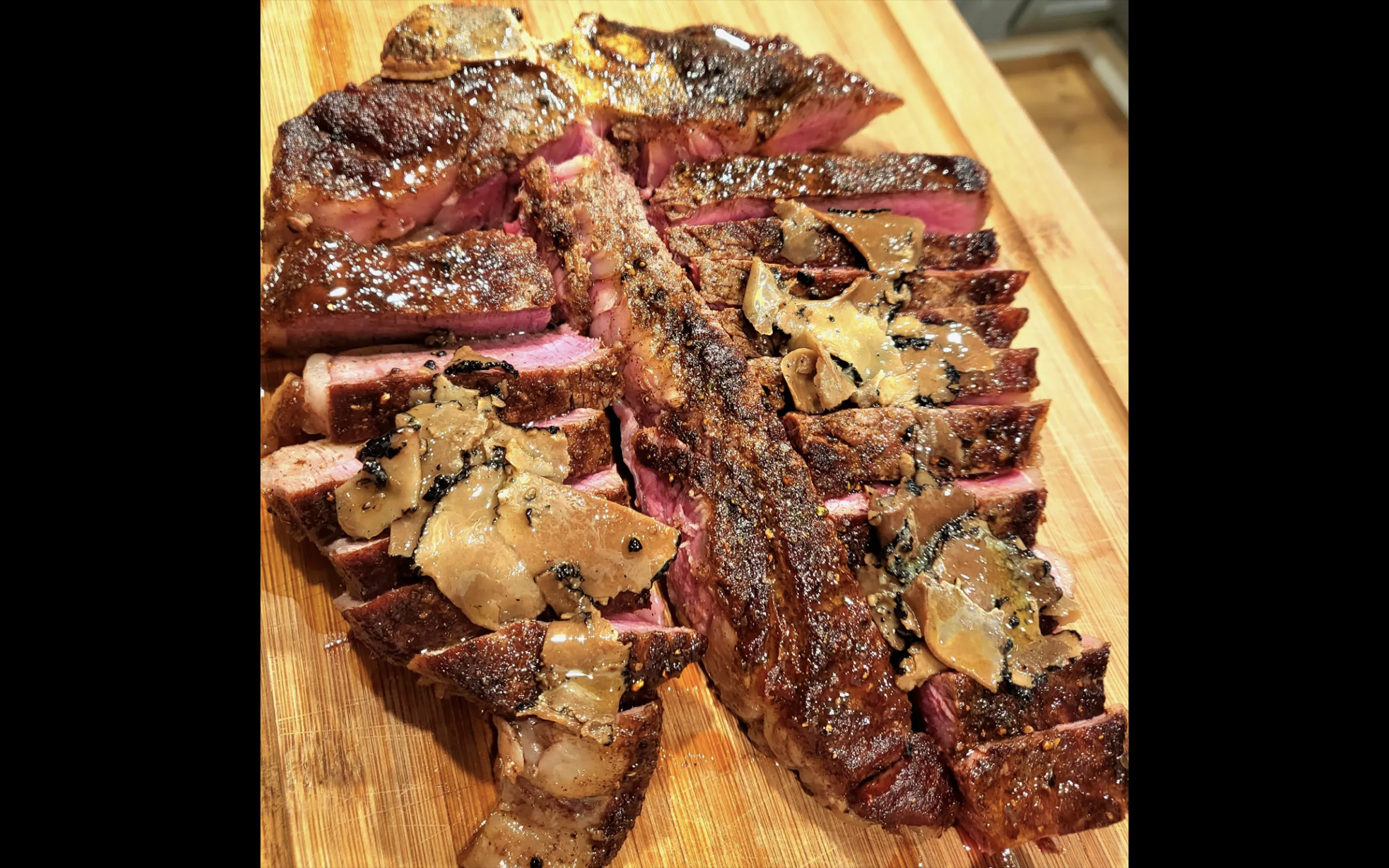 T-Bone with Black truffle