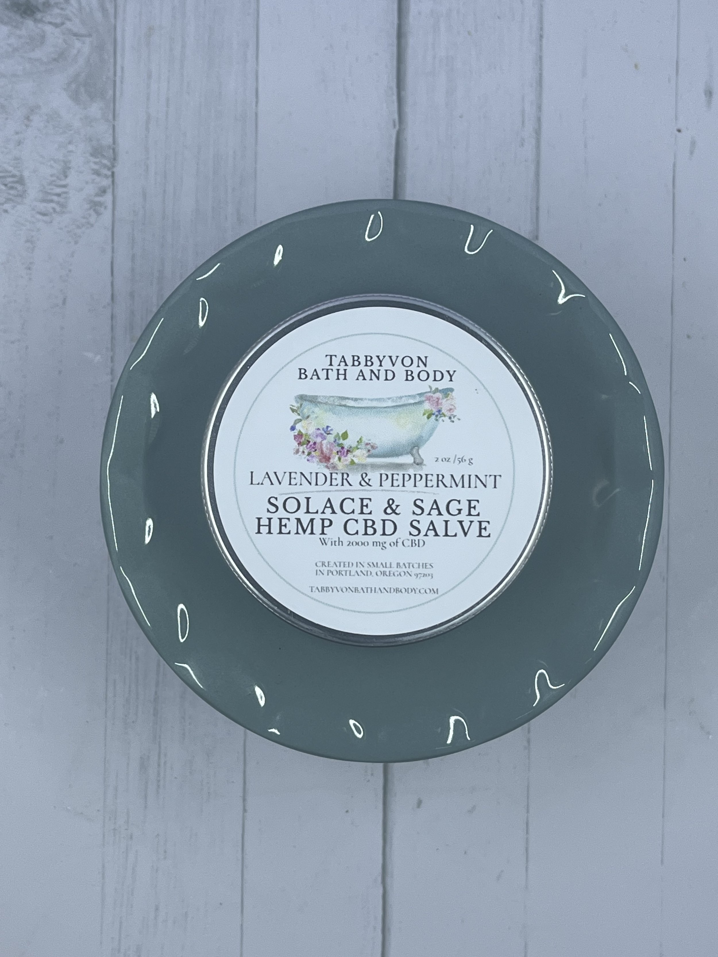 Solace and Sage Hemp CBD Salve
