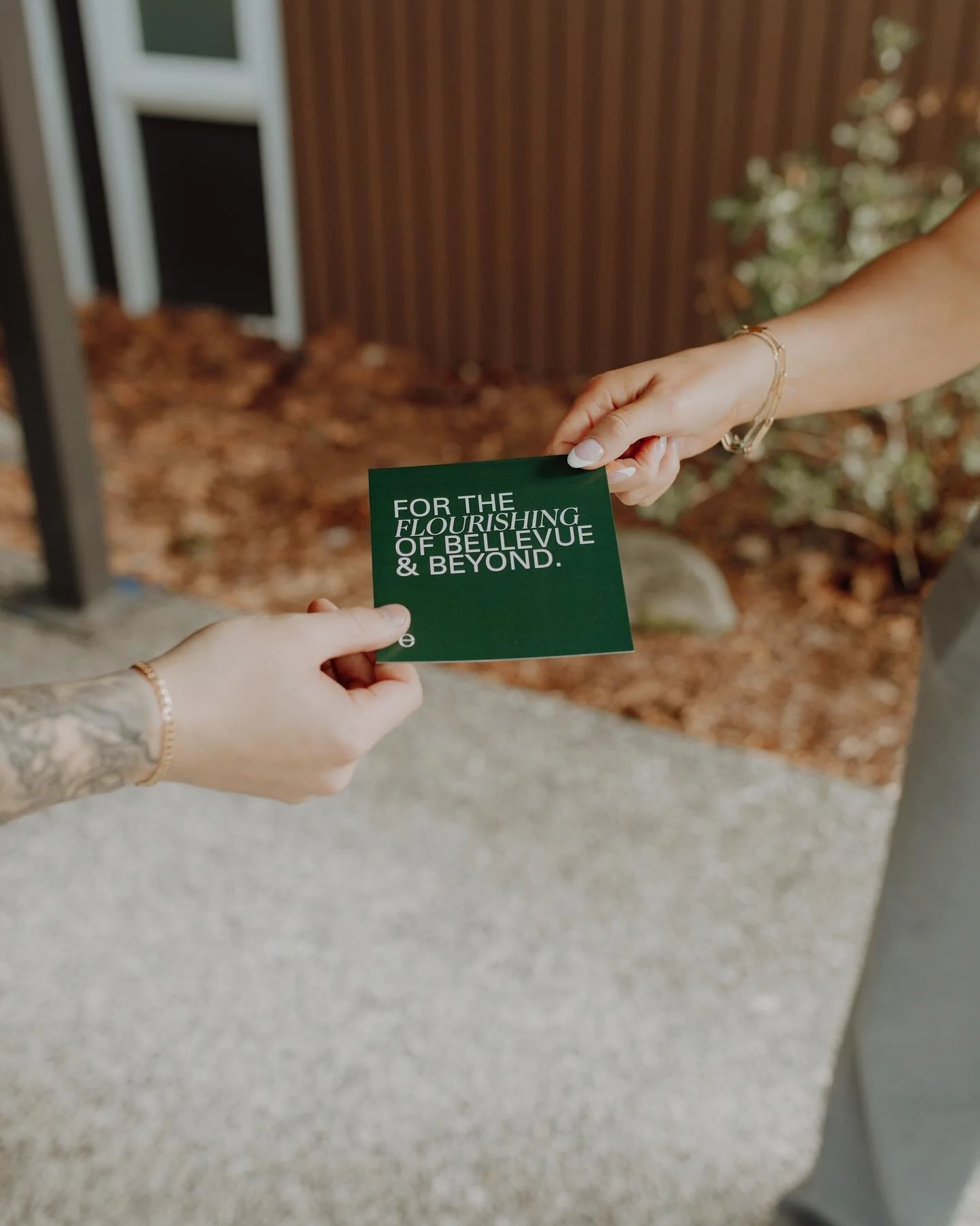 Knowing and following Jesus is one of the greatest gifts we can share with people! Never underestimate the power of a simple invitation. 

Send a text, grab and invite card and let someone know there&rsquo;s a seat by you this Sunday at church!