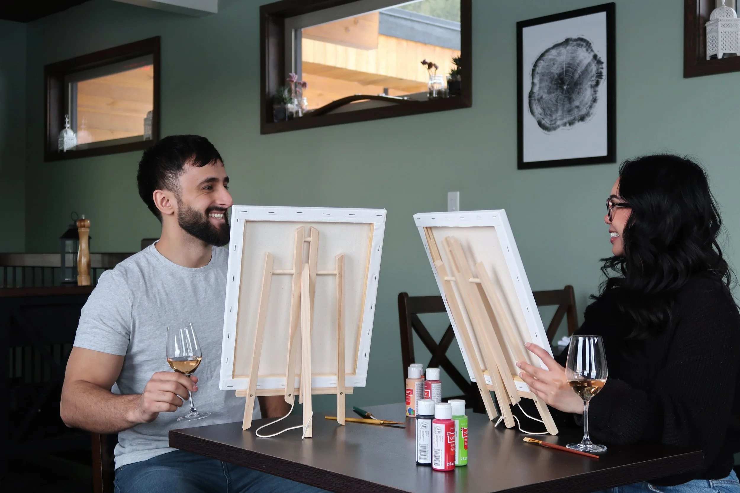 Paint Your Person- Sip, Eat, Portrait