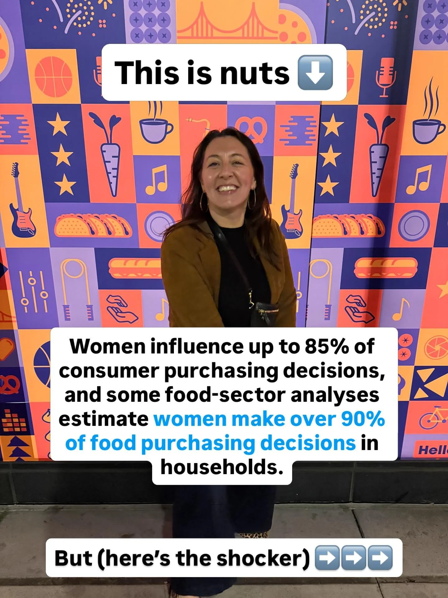 ~7 out of 10 founders in Retail Ready&reg; are women&hellip;

And I&rsquo;m SO proud of this, especially given the averages in our industry 💪🏽💪🏽💪🏽

Earlier this year, I wondered if I could meet a new women-owned CPG brand every day, and I need 