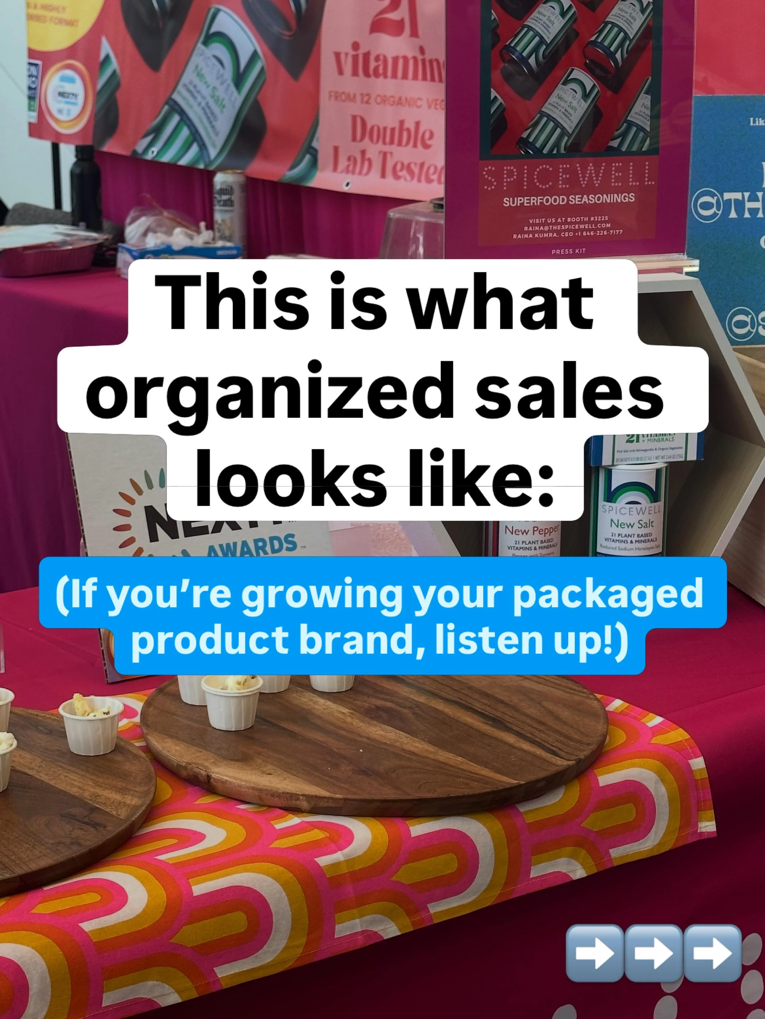 😵&zwj;💫 Disorganized + scrambling &rarr; proactive + professional 🤩

If you&rsquo;ve got big dreams for your packaged product brand, one of the BEST way to get your time back and your sales up is to put systems in place for pitching, buyer communi