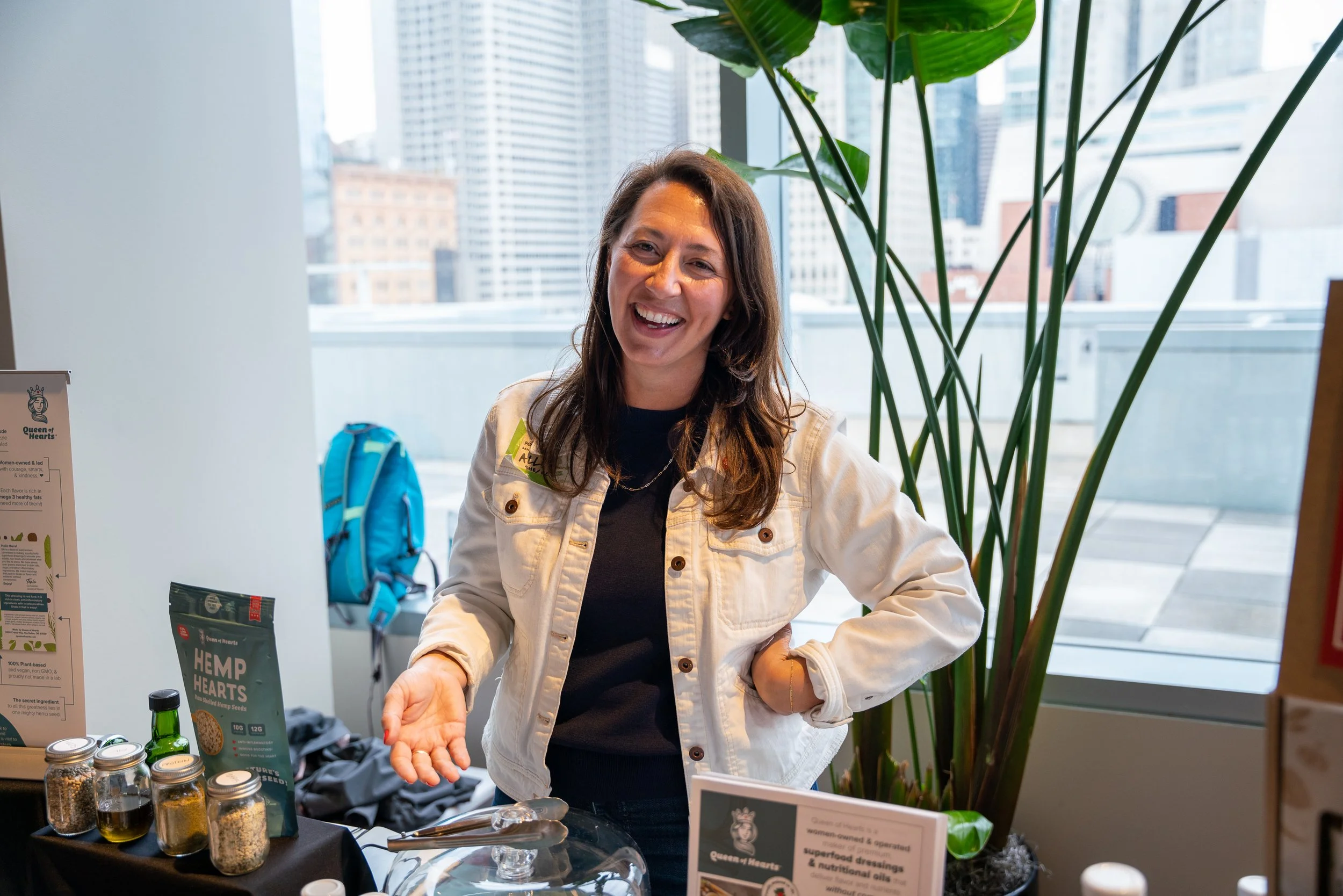 Alli Ball at a CPG event