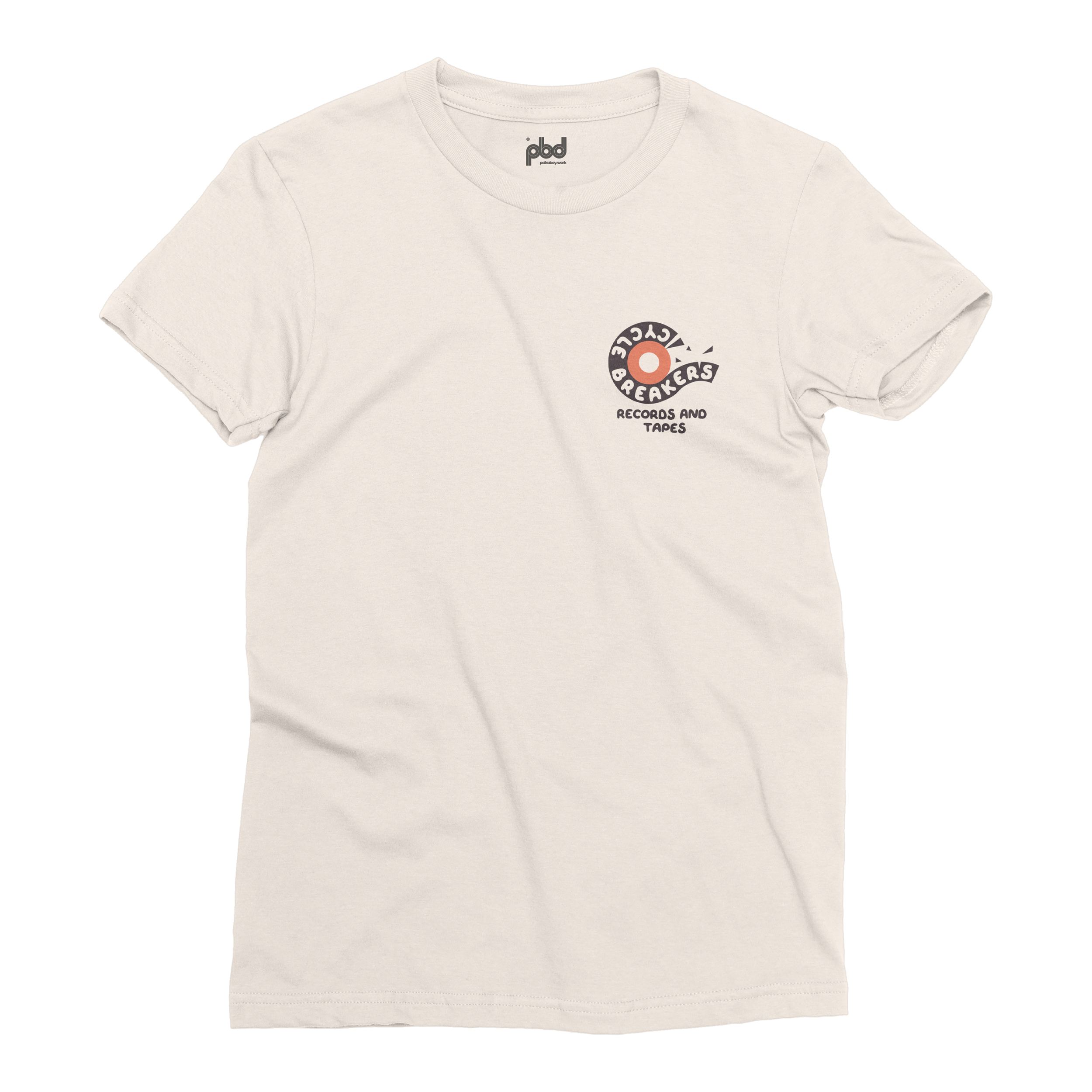 Cycle Breakers Records & Tapes: Badge Tee