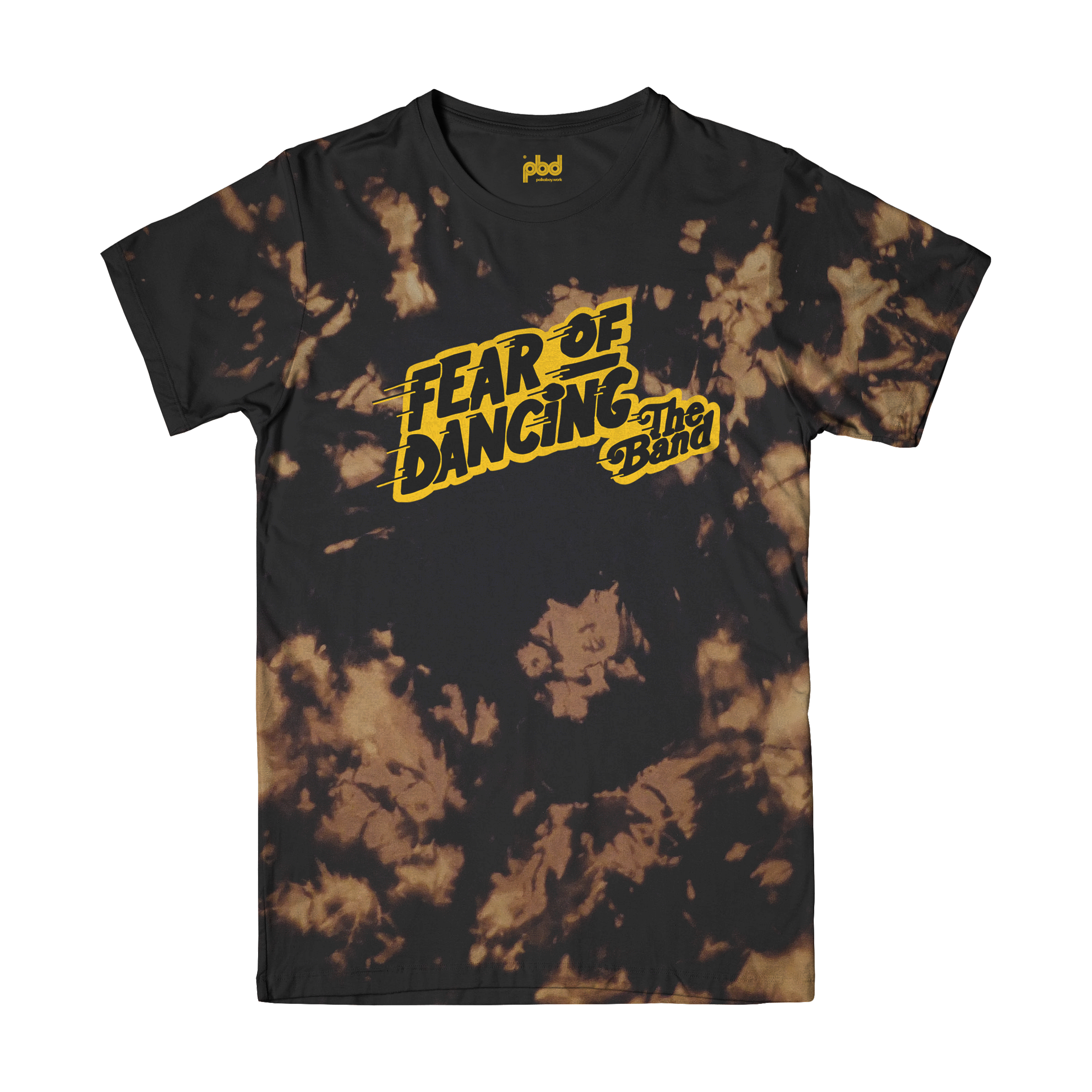 Fear of Dancing "Geauga Lake" Vintage Reproduction Illustration: Bleached Tee