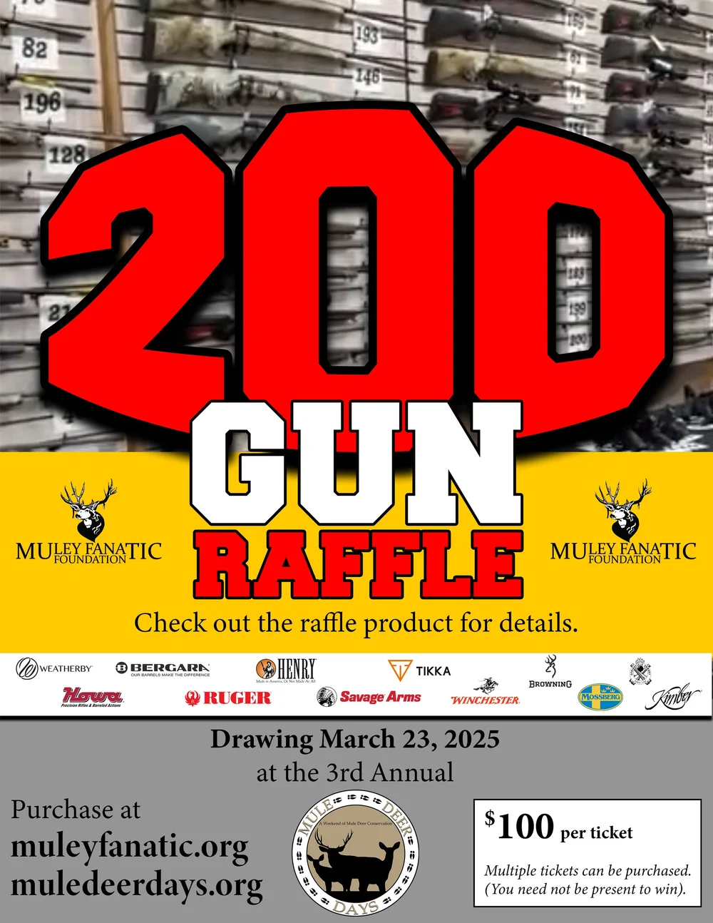 Harvey Eagles Gun Raffle 2025 – Fall 2025-Spring 2026 Kansas Hunting ...