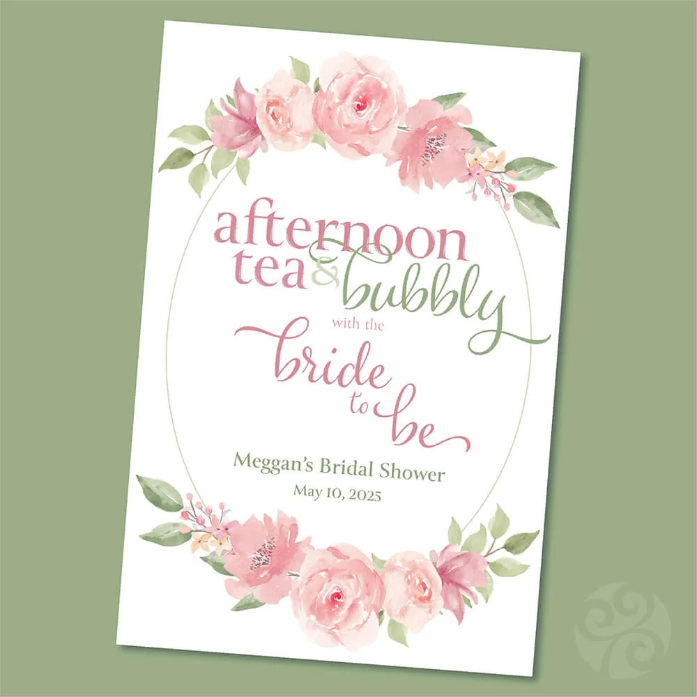 Bridal Shower signage