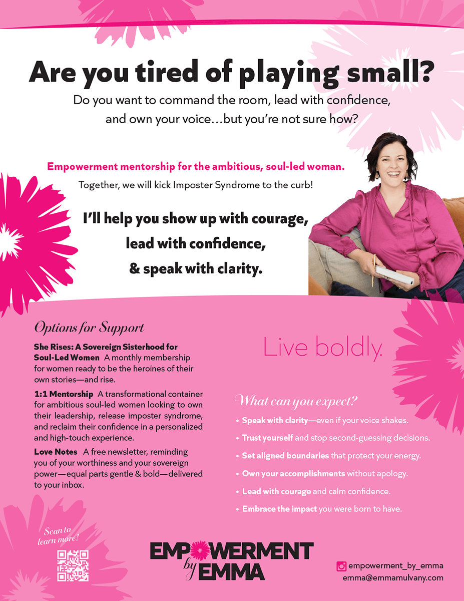 Empowerment by Emma one-sheet