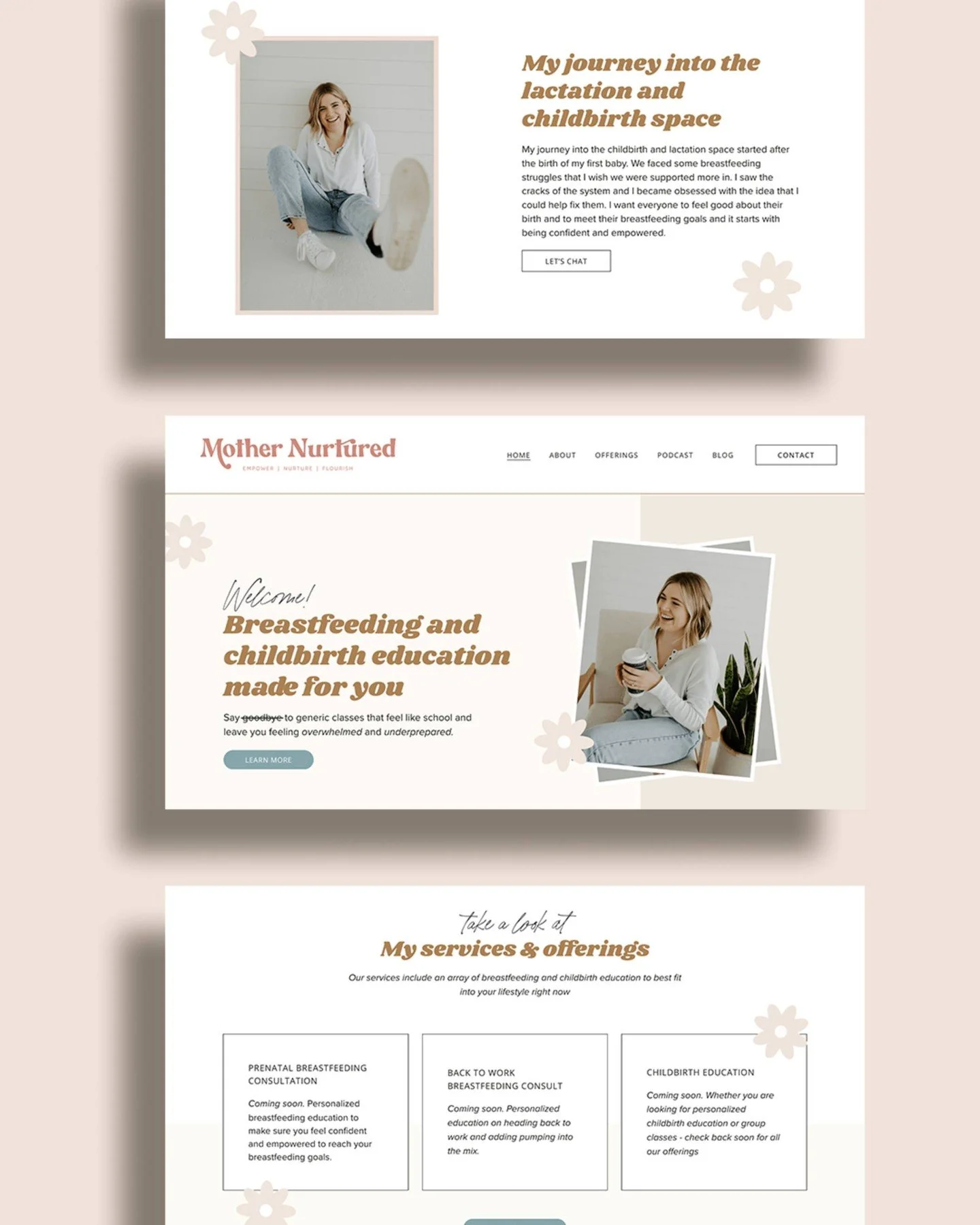 Few things make us happier than seeing a familiar name in our inbox 💌

When a client returns for a website upgrade, or branding for a new business venture, it&rsquo;s such a special opportunity, especially after cheering them on from the sidelines.
