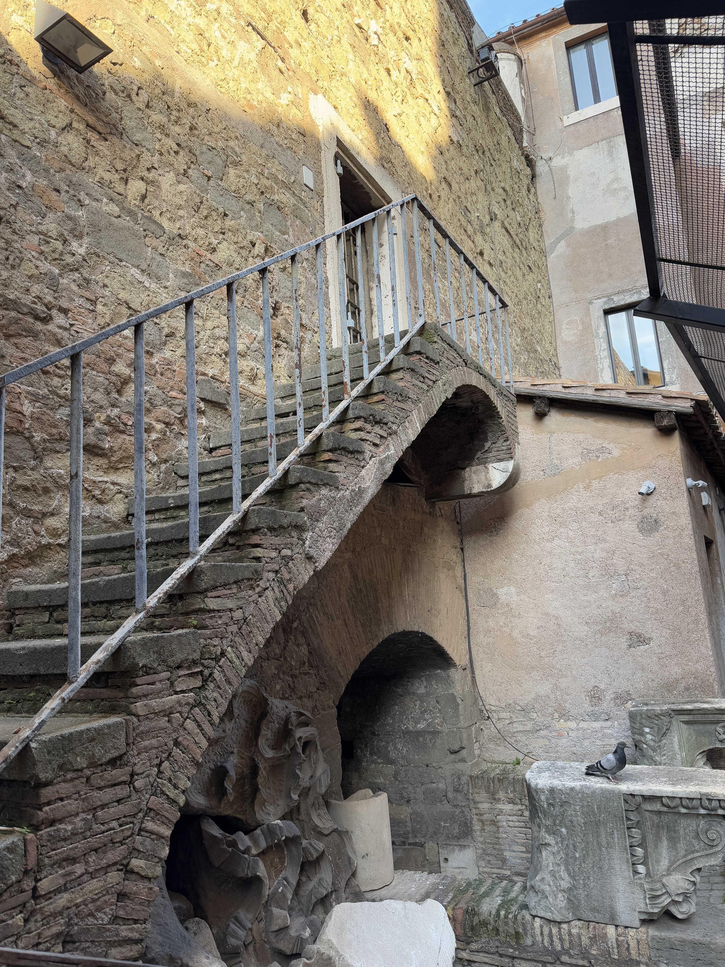 Inside Castle Sant'Angelo