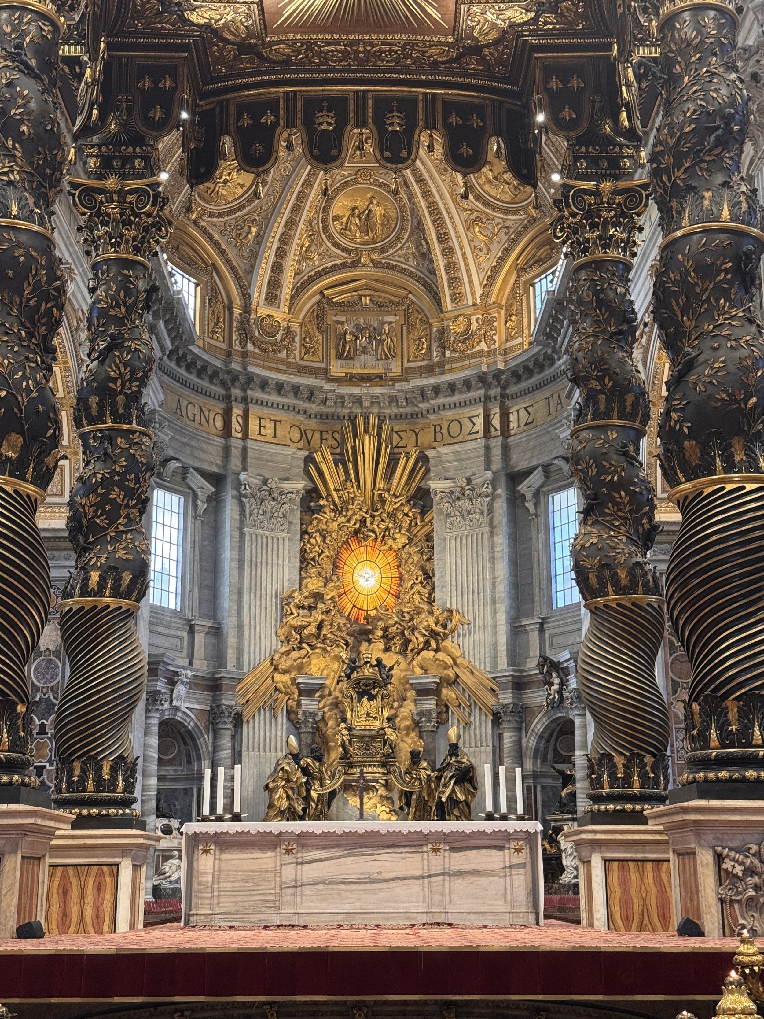 Baldacchino (canopy) at St Peters