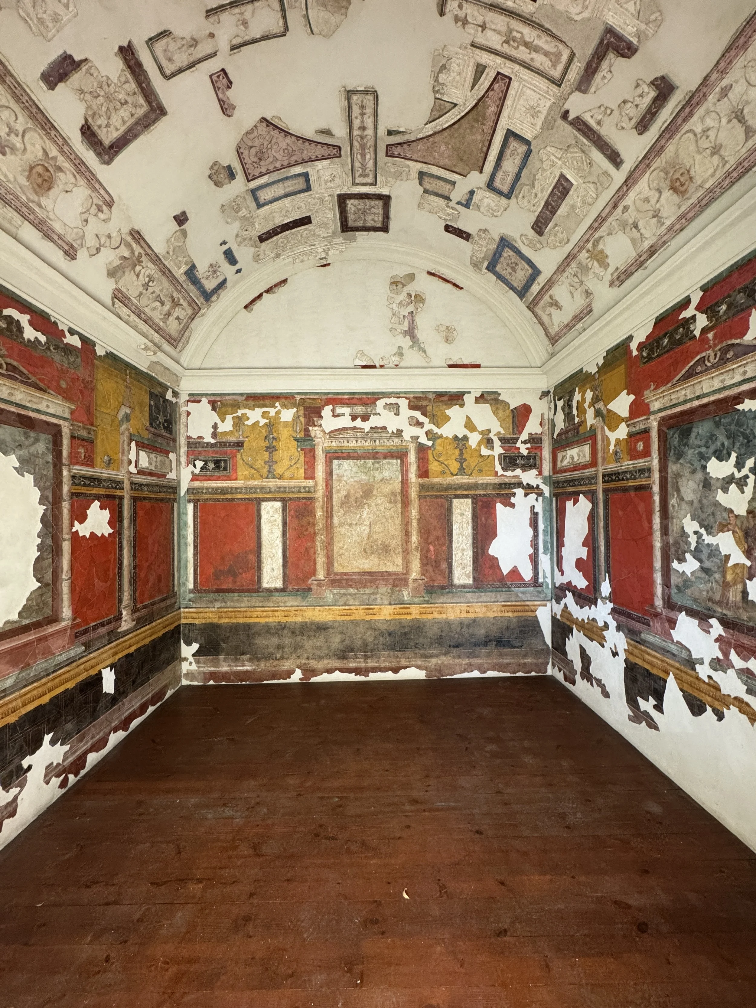 Private study of Augustus on palatine hill