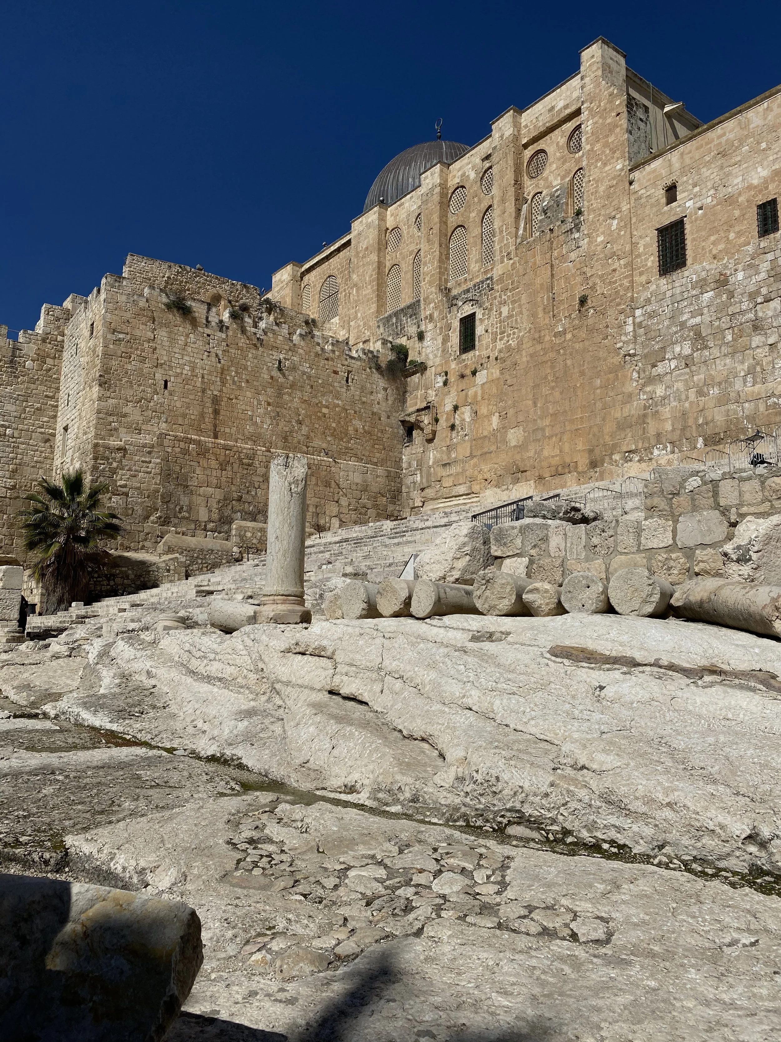 Southern Steps of Temple Mount, Jerusalem