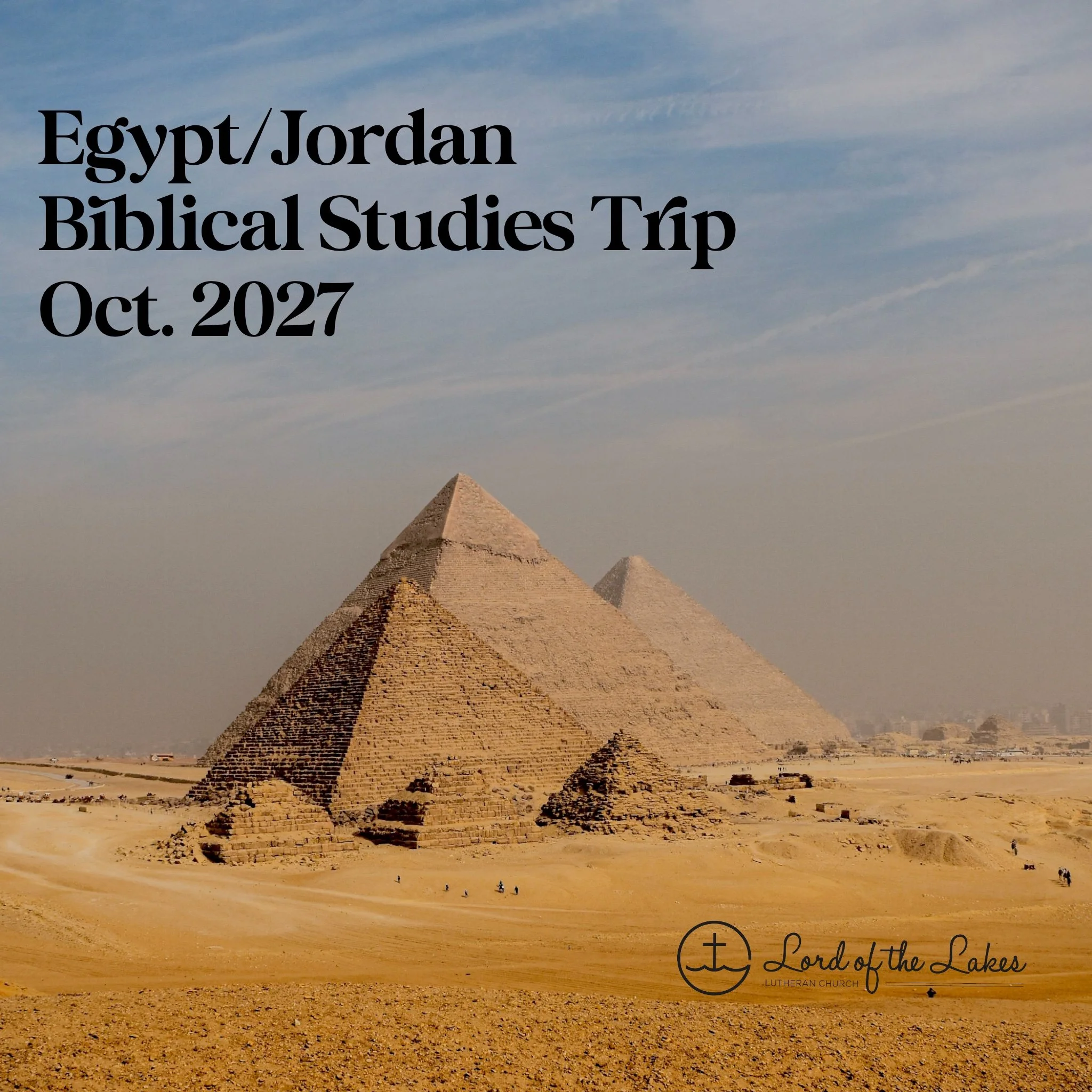 Egypt/Jordan Biblical Studies Trip??  