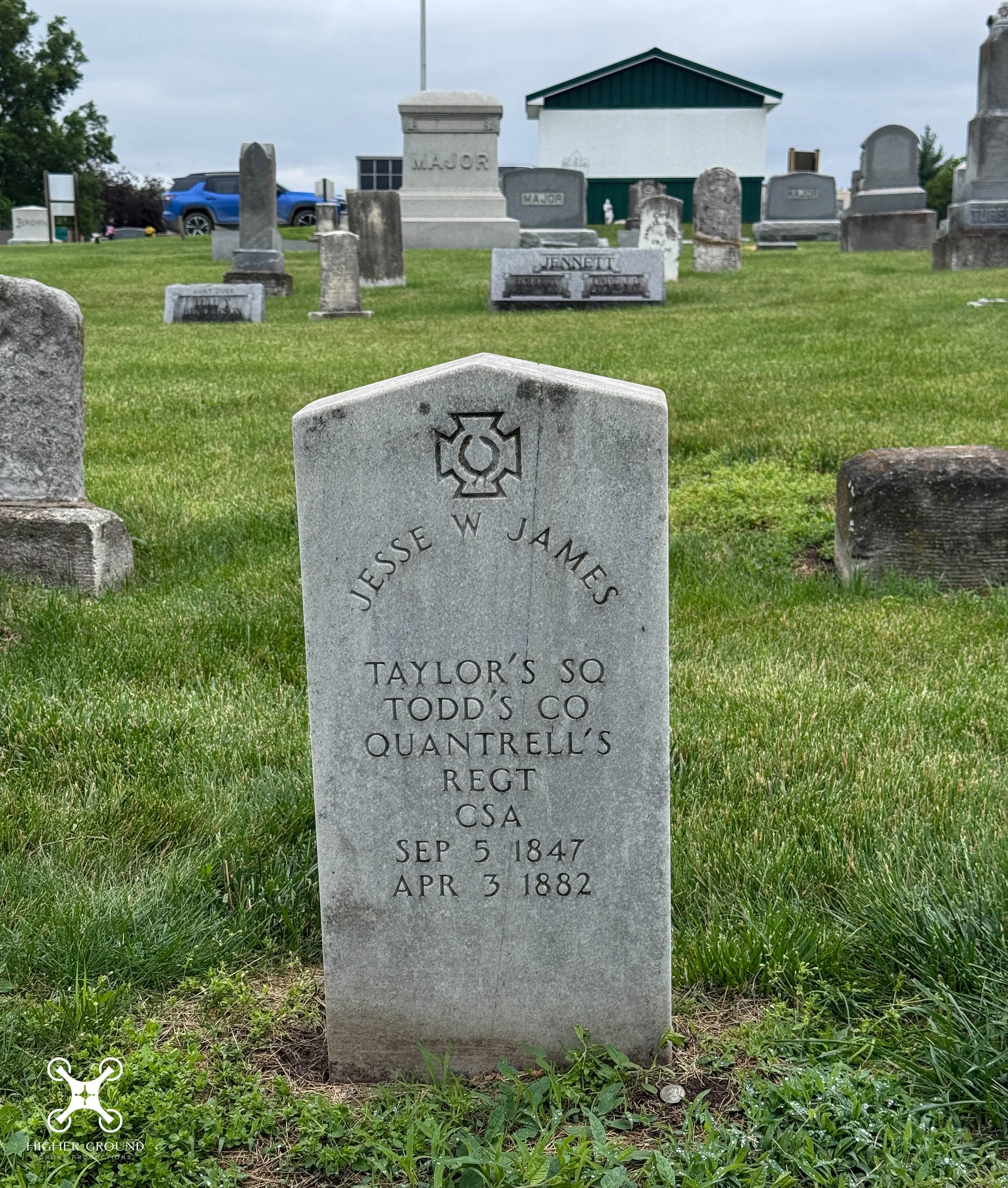 A deep dive into Jesse James - Grave, Homestead and first succussful bank robbery!