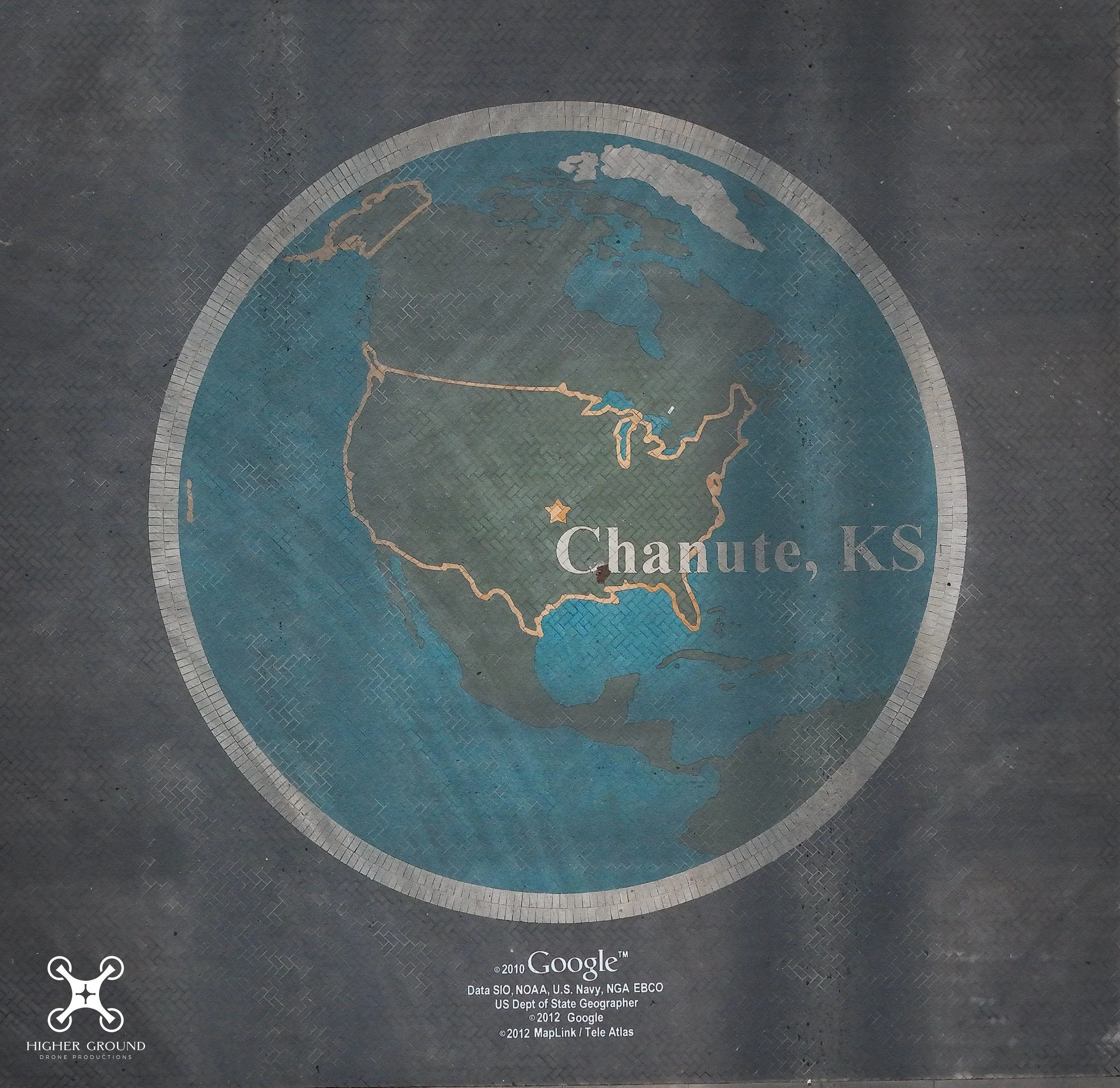 Center of Google Earth - old default setting!