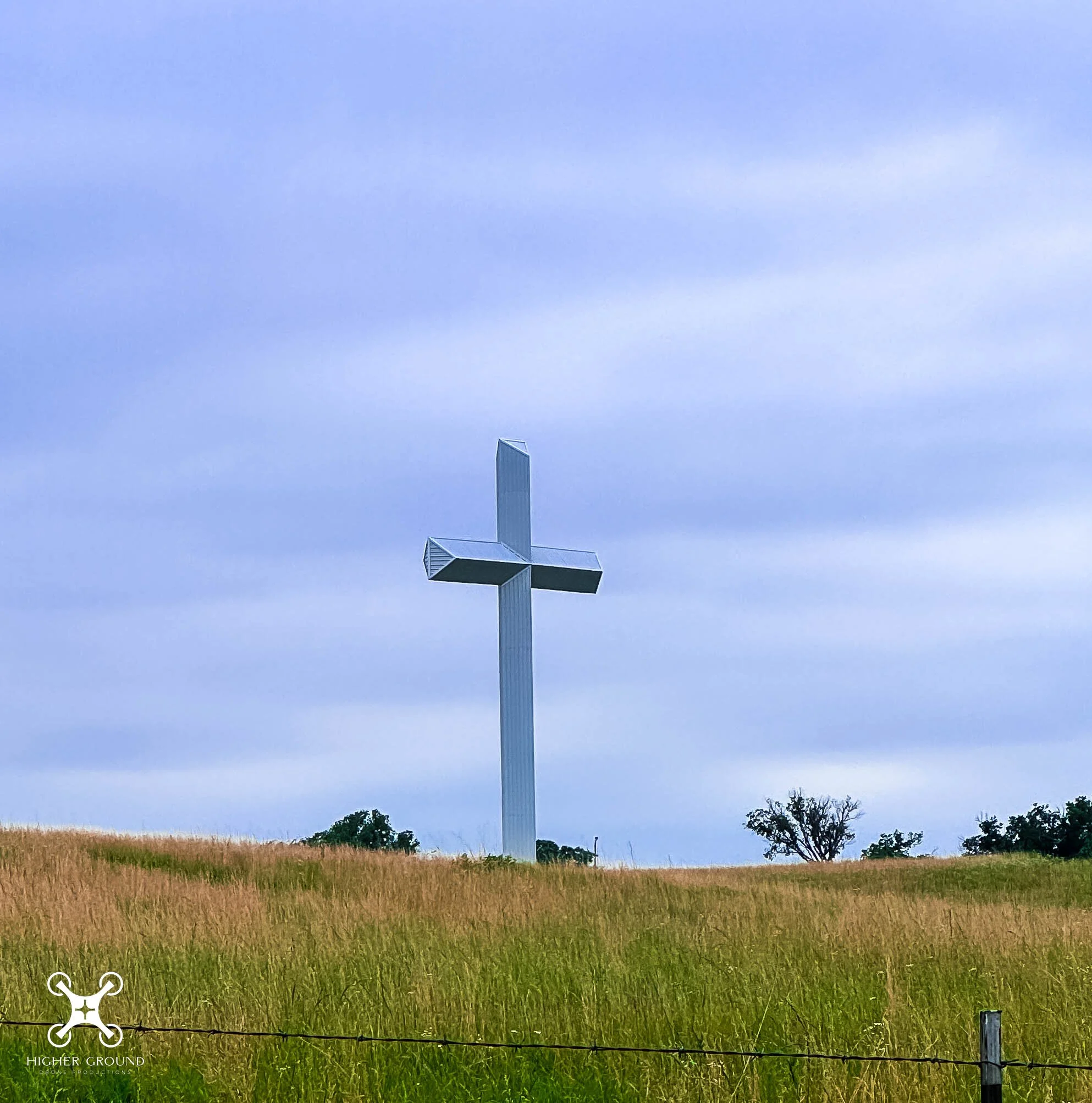 Huge!&nbsp; Huge Cross on the Prairie!!