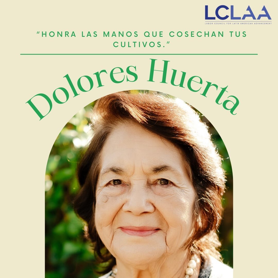 Al recordar el cumplea&ntilde;os de Dolores Huerta conmemoramos su legado perdurable y las invaluables contribuciones que hizo al avance de los derechos civiles, los derechos laborales y los derechos de las mujeres. Como cofundadora del sindicato Uni