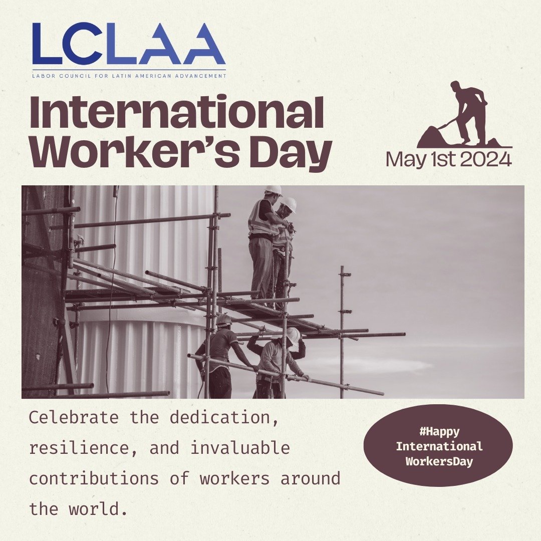 This may include campaigning for higher and fair wages, safer working conditions, access to healthcare and education, and protection against discrimination and exploitation #InternationalWorkersDay #ImmigrantWorkers #LatinoWorkers