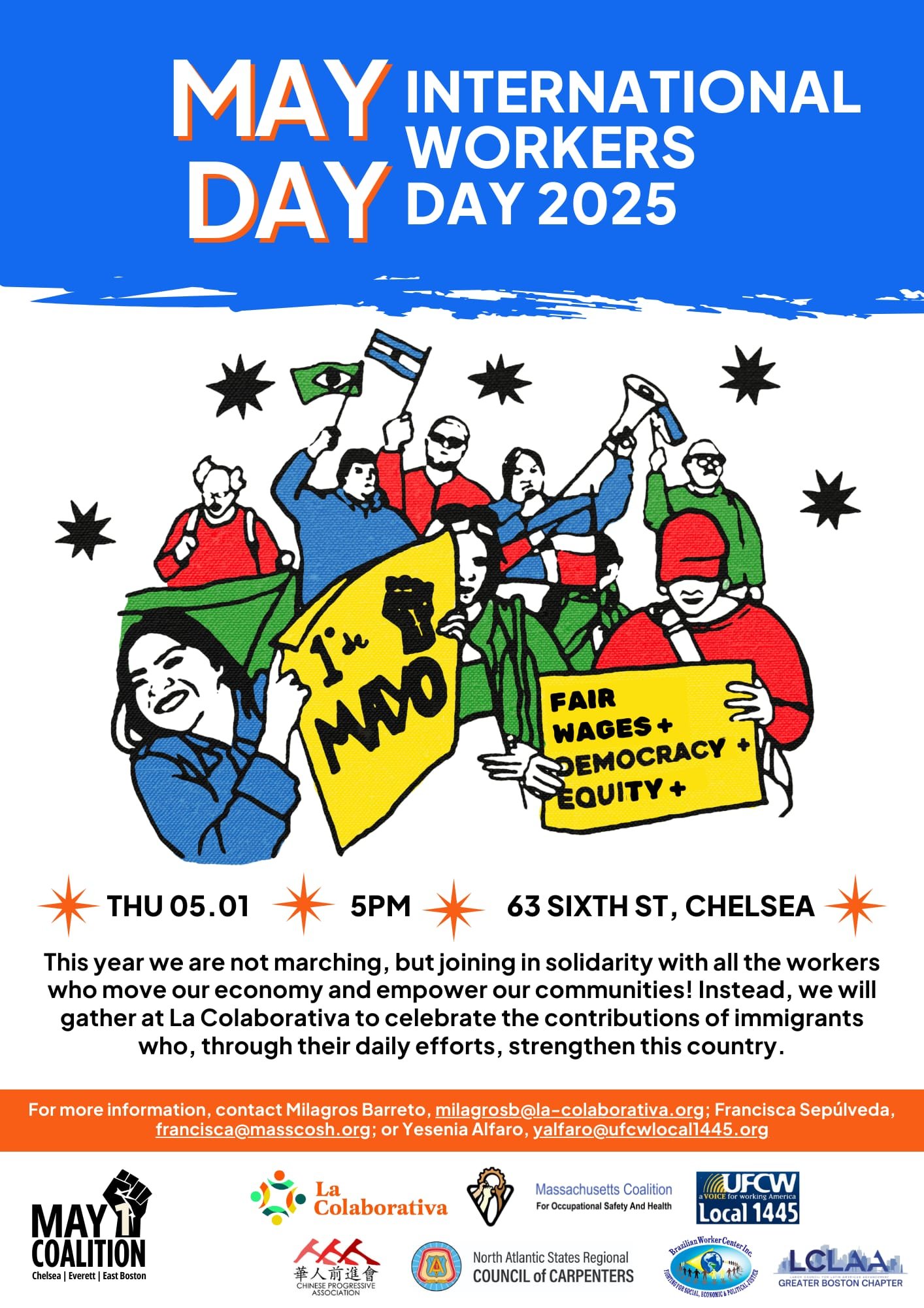 International Workers Day in Boston