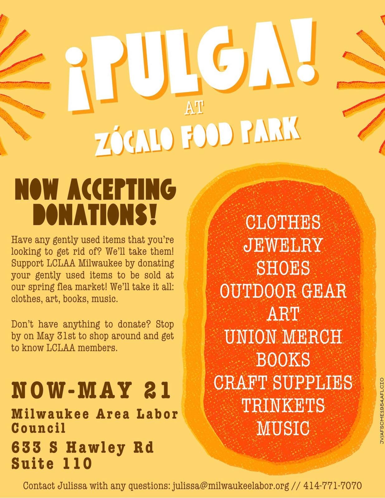Pulga at Zocalo Food Park, Milwaukee
