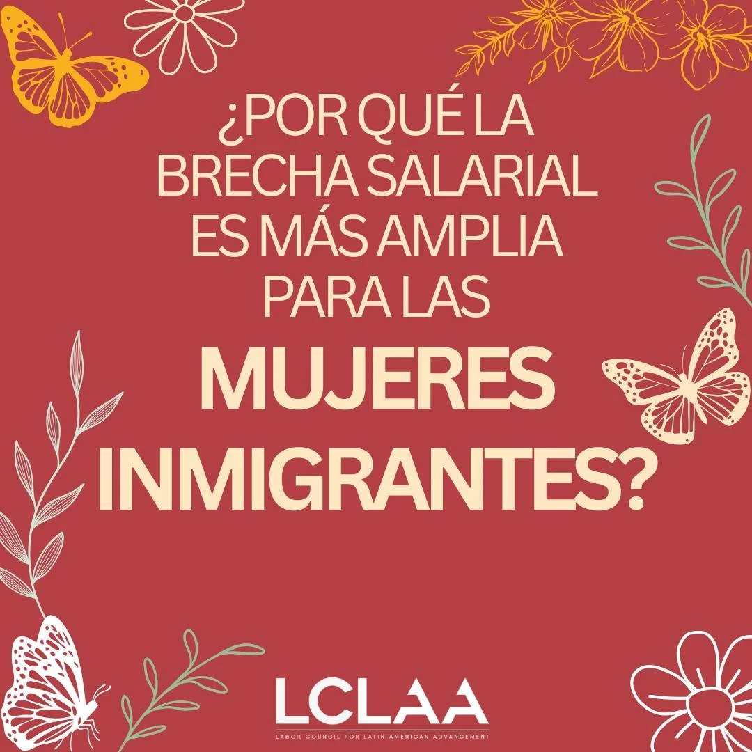 &iquest;Por qu&eacute; la brecha salarial es a&uacute;n mayor para las mujeres inmigrantes?
 👉 Est&aacute;n concentradas en empleos mal pagados y poco valorados, como el trabajo dom&eacute;stico, agr&iacute;cola, de alimentos y de cuidado.
 👉 Estos