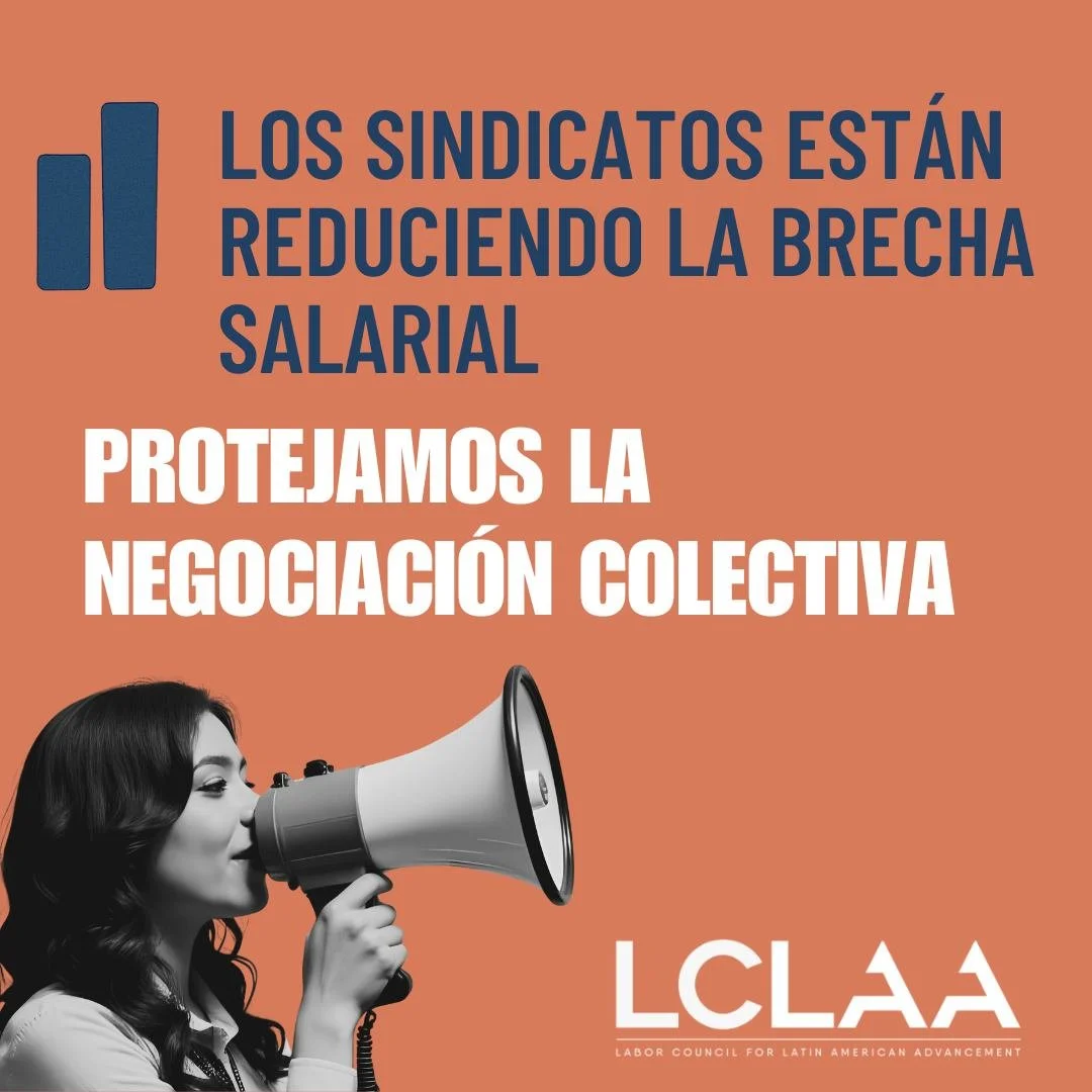 📊 Seg&uacute;n la Oficina de Estad&iacute;sticas Laborales, los sindicatos est&aacute;n ayudando a reducir la brecha salarial.
👉 En 2024, las mujeres sindicalizadas ganaron alrededor de 87&cent; por cada $1 que ganaron los hombres sindicalizados, e