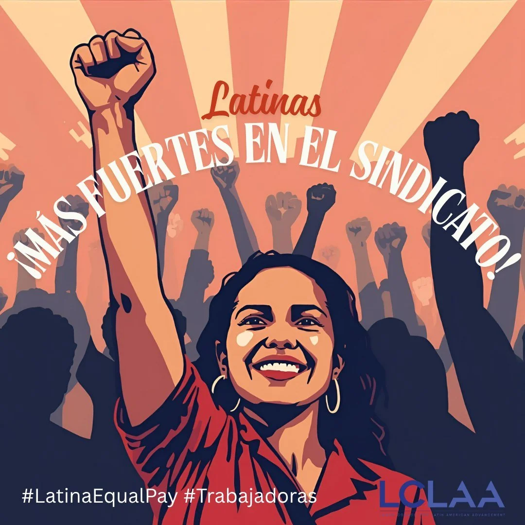 En 2024, solo alrededor del 8.9% de las mujeres latinas pertenec&iacute;an a un sindicato, un ligero aumento respecto al a&ntilde;o anterior, pero a&uacute;n por debajo de la tasa general del 9.5% para las mujeres en conjunto (BLS, National Partnersh