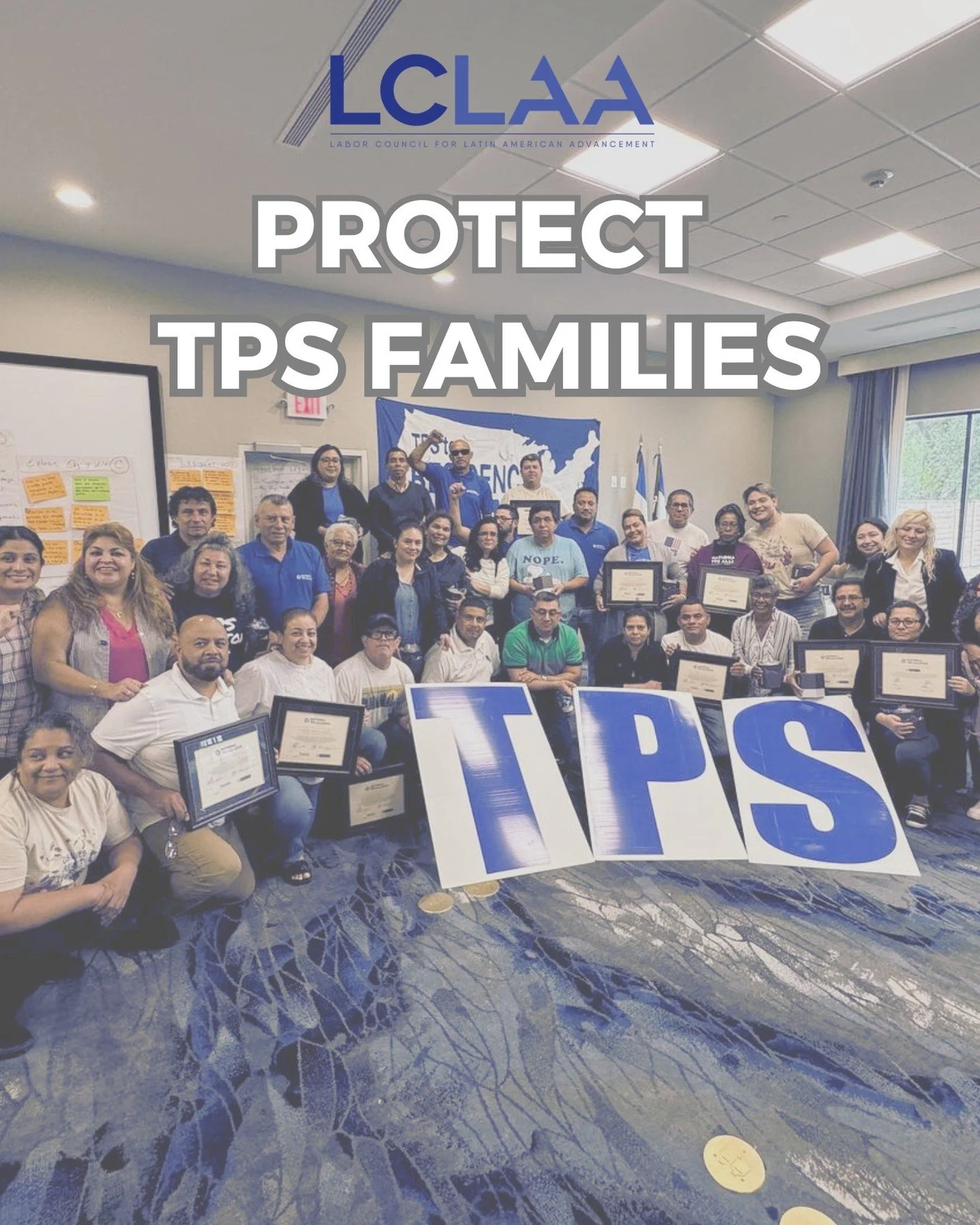 🗓️ ​LCLAA joins the #TPSWeekOfAction to stand with 1.6 million TPS holders and their families!​ TPS families have lived, worked, and built their lives here &mdash; they deserve permanent protections, not political uncertainty.
💪 Take action:
✅ Shar