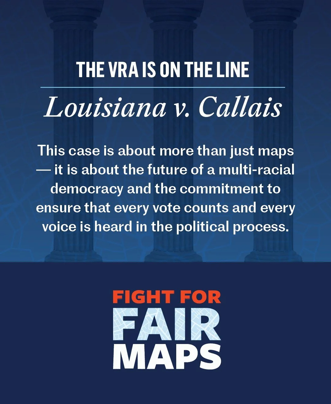 🚨 Redistricting isn&rsquo;t just politics&mdash;it determines if your vote counts. If maps are drawn unfairly, communities lose power. Louisiana v. Callais is about making our voices heard loud and clear. @NAACP_LDF