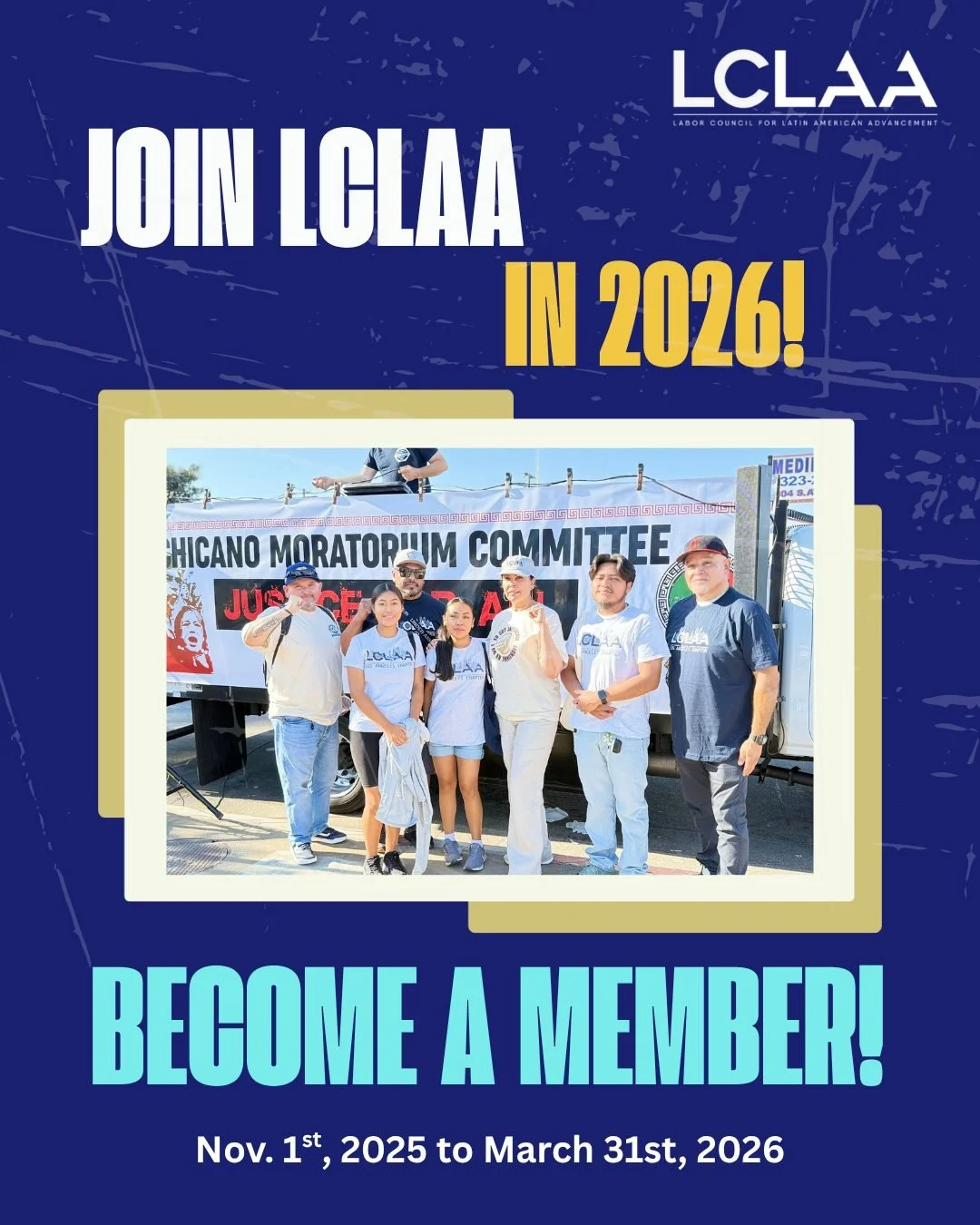✊Communities from coast to coast are struggling&mdash;but united, we rise. Renew or join LCLAA today and keep defending the rights of working families. Join the movement for justice!
#JoinLCLAA #LCLAA2026 #UnitedWeStand