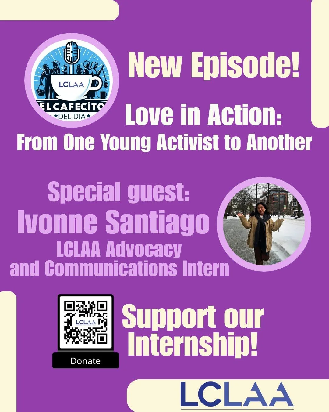 They defend their parents' rights!
They carried responsibilities at a young age!
They are not just the future -- They are the present. They are leading now! ✊
🎧 Listen to our latest episode of El Cafecito del D&iacute;a ☕ : https://loom.ly/o08eJUI 
