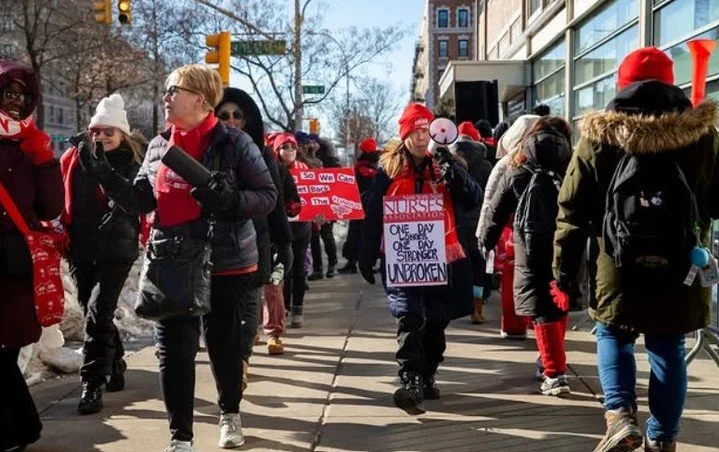 📣 This weekt he New York State Nurses Association @nynurses announced that nurses at Montefiore Health System, Mount Sinai Hospital, and Mount Sinai Morningside and West have reached powerful tentative agreements. Highlights of the deals include saf