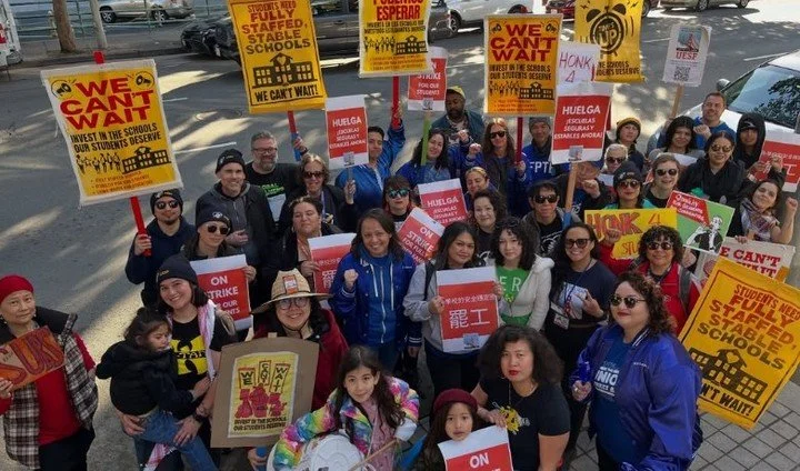✊ @UESF The United Educators of San Francisco (UESF) reached a tentative agreement that includes major victories like fully funded family healthcare, support for special education, fair raises, and more!! 🗣️ San Francisco Unified School District tea