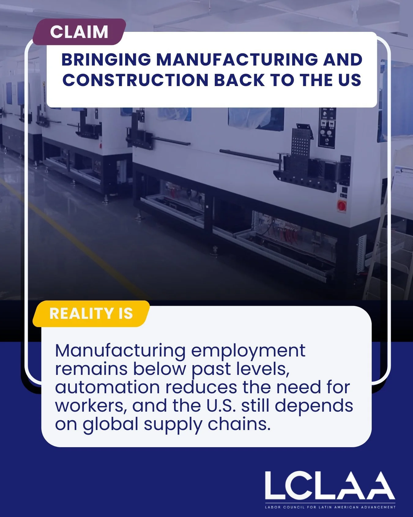 Workers were promised a manufacturing comeback, but many are still facing layoffs, fewer hours, and uncertainty. 

Investments and announcements mean little if jobs aren&rsquo;t stable, wages aren&rsquo;t growing, and families can&rsquo;t count on st