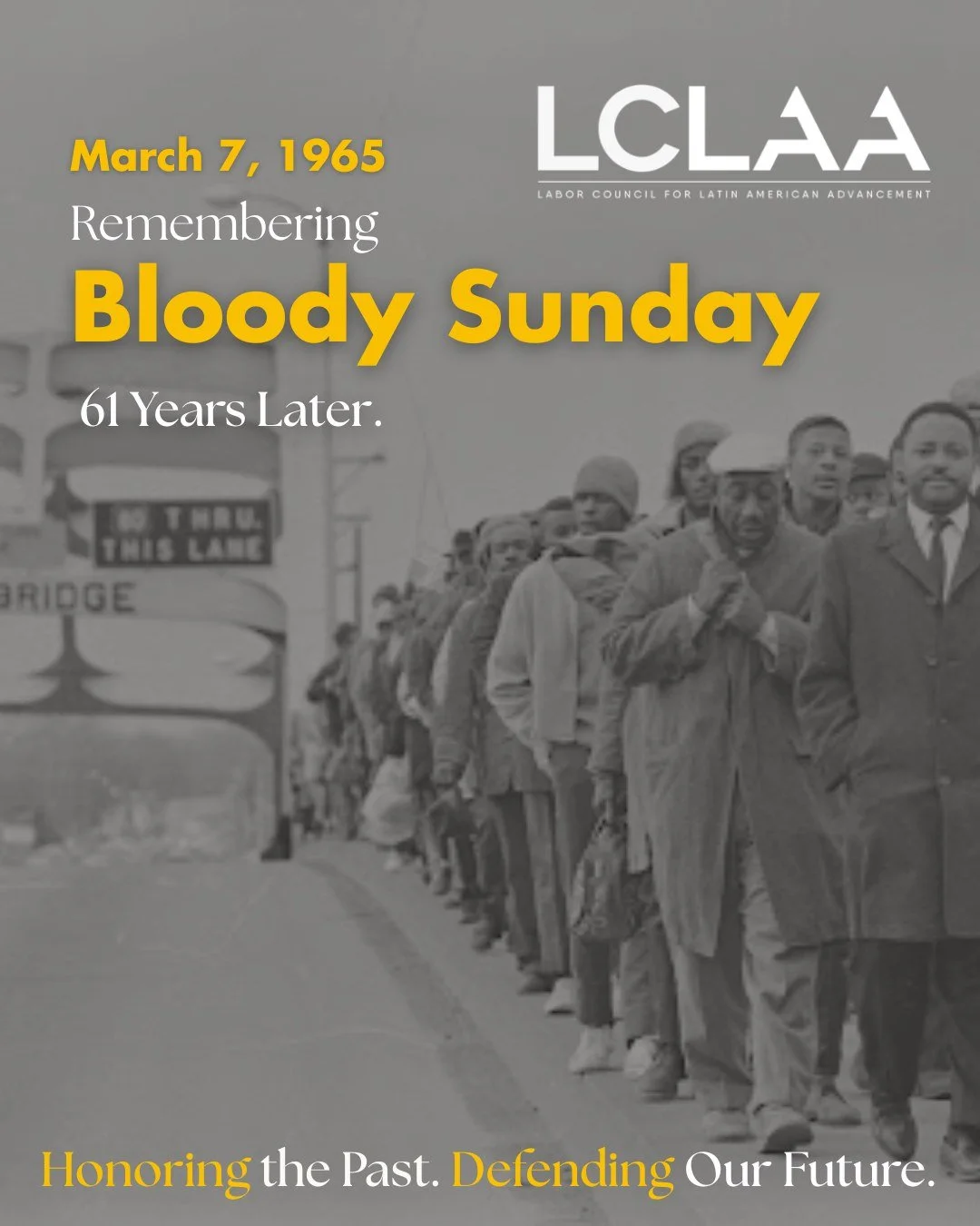 ✊🏼 ​61 Years Later: Honoring Bloody Sunday
📰 On March 7th, 1965, brave civil rights activists in Selma marched for the right to vote and were met with brutal violence. Their courage helped lead to the Voting Rights Act of 1965 and expanded democrac