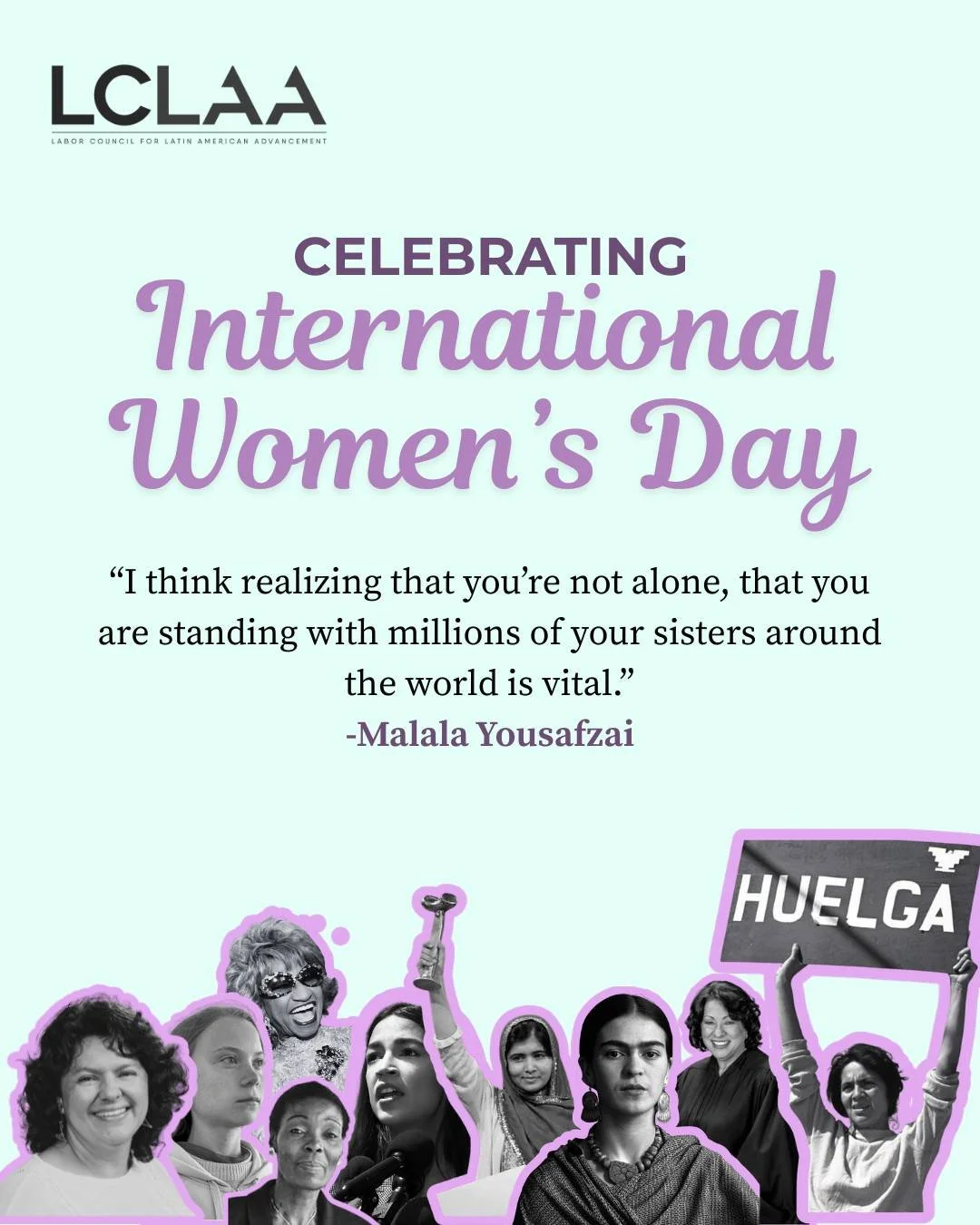 🌎 Today, we honor the women leading, organizing, and protecting our communities around the world.
A woman&rsquo;s place is wherever she chooses to be. Together, we continue the fight for dignity, equity, and justice for all.
Women are not only the b