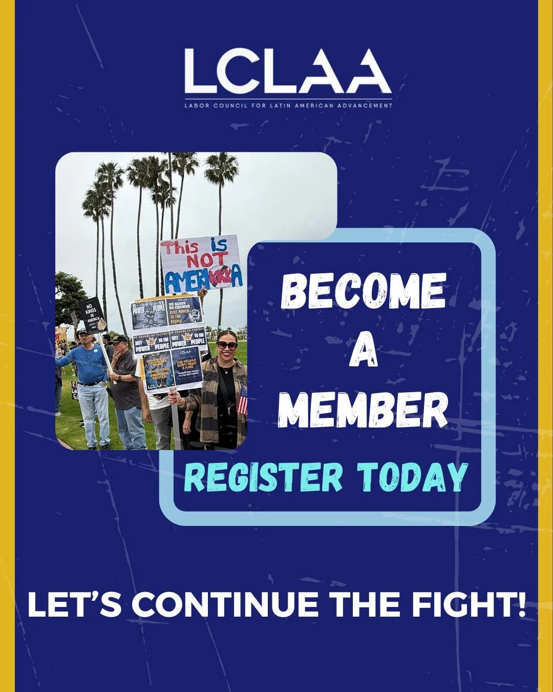 ✊Communities from coast to coast are struggling&mdash;but united, we rise. Renew or join LCLAA today and keep defending the rights of working families. Join the movement for justice!
#JoinLCLAA #LCLAA2026 #UnitedWeStand