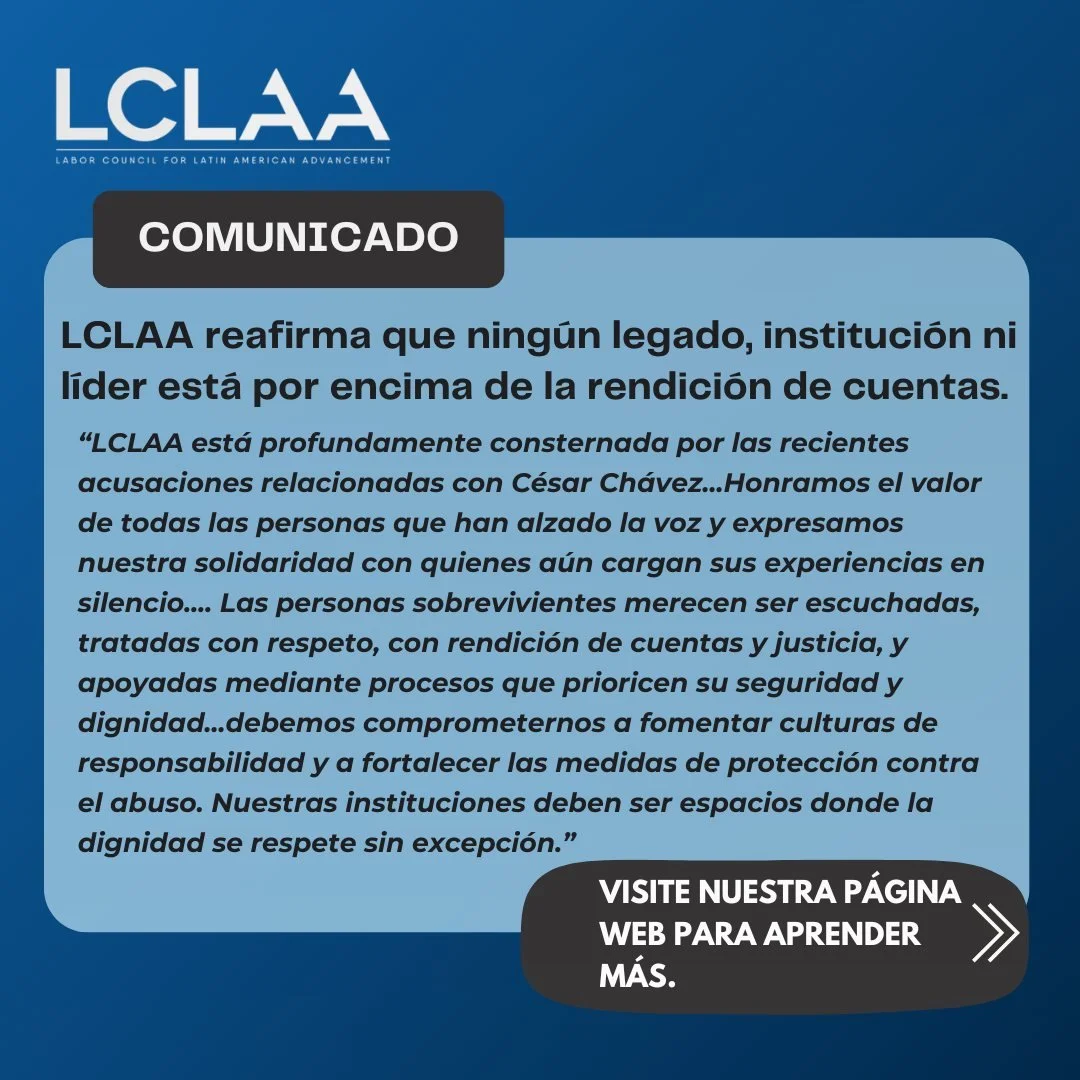 Las denuncias de abusos sexuales contra mujeres y niños por parte del fallecido líder de los derechos civiles César Chávez no solo son inaceptables y dolorosas, sino que exigen una rendición de cuentas sincera dentro de nuestra