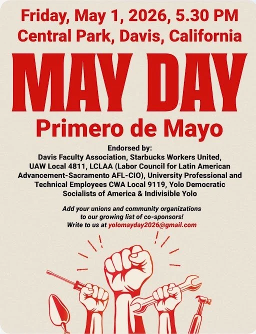 Marcha del Primero de Mayo en Sacramento