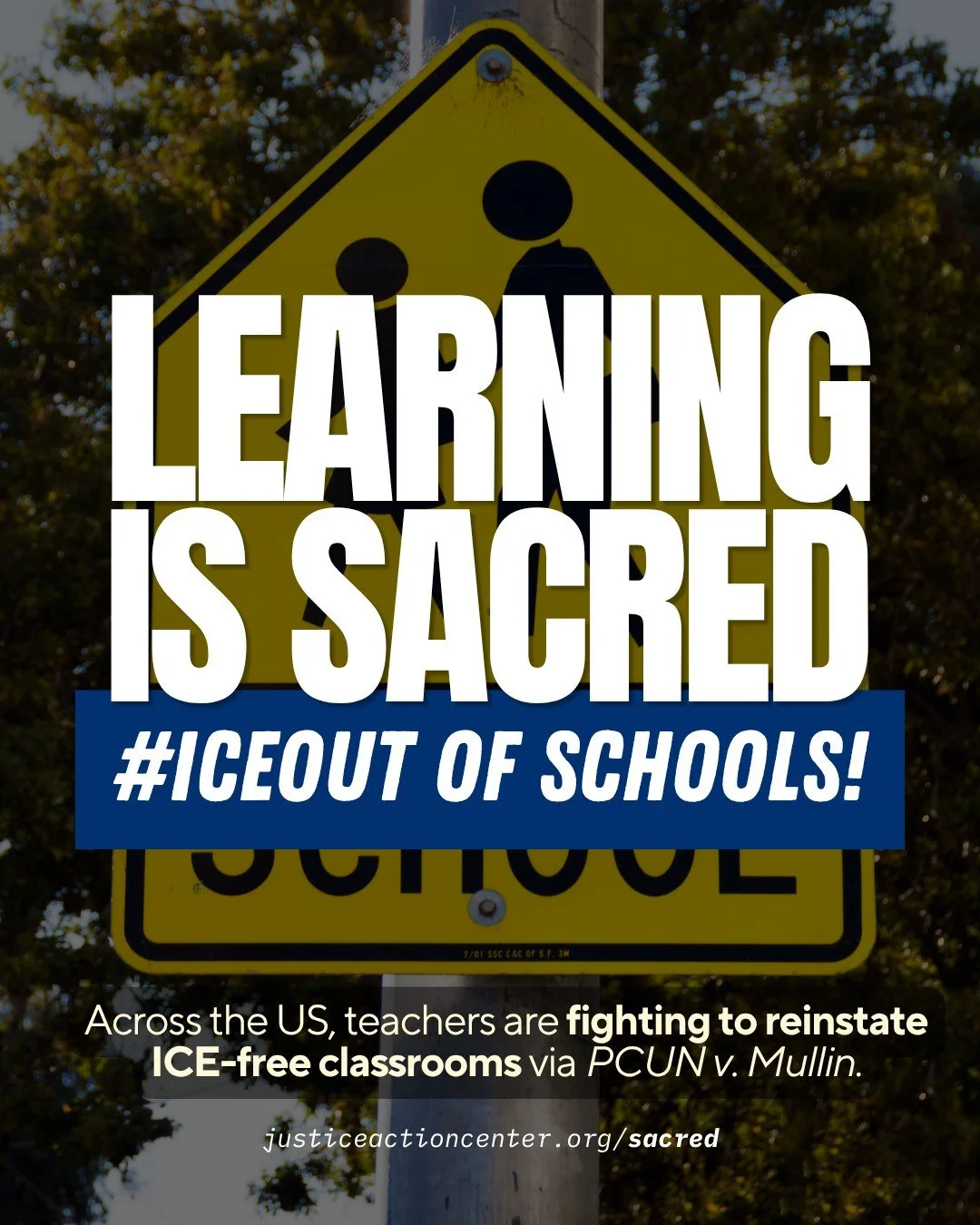 Kids deserve to be safe in their classroom. Full stop ✋
But educators are struggling to create safe, welcoming spaces of learning and discovery as ICE violence escalates nationwide. 
Click to meet the teachers demanding #ICEOUT of their classroom in 