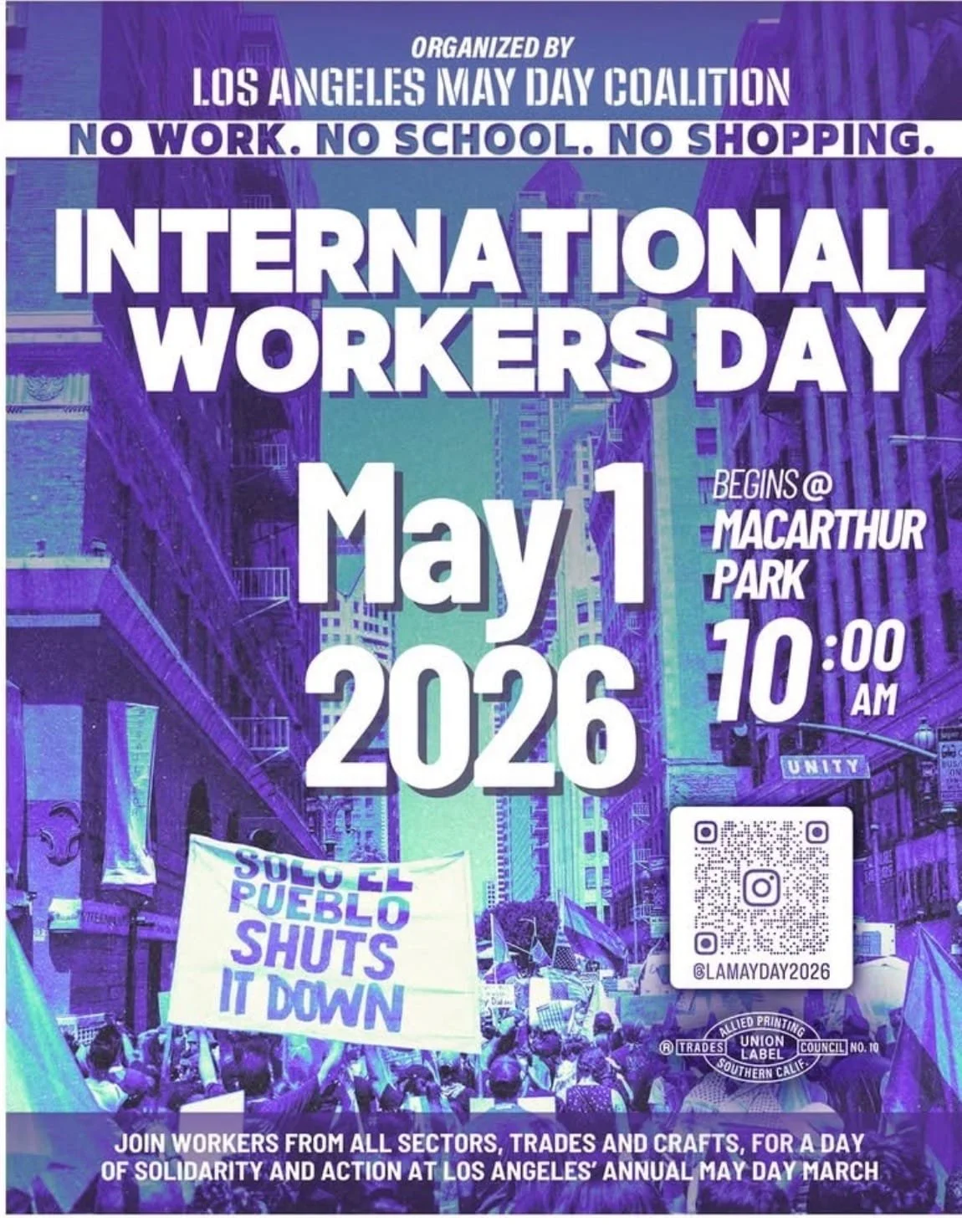 Los Angeles International Workers Day 