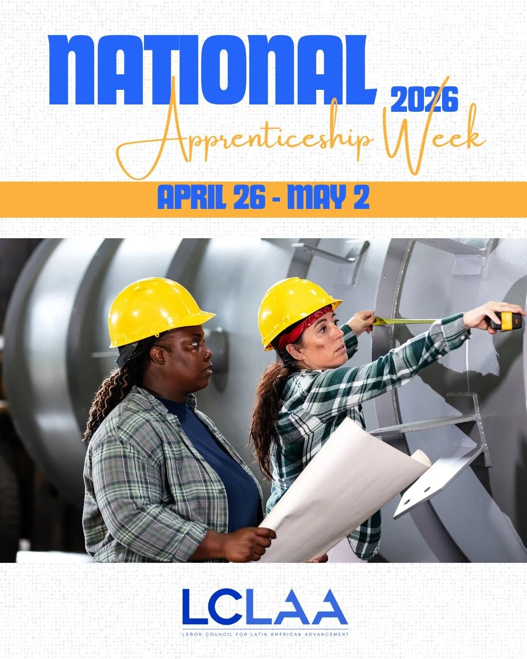 Happy National Apprenticeship Week! 🎉

Ready to earn while you learn and build a path toward a stable, good-paying career?

Unions partner with employers across industries to offer apprenticeship programs that help you gain real-world skills, get pa