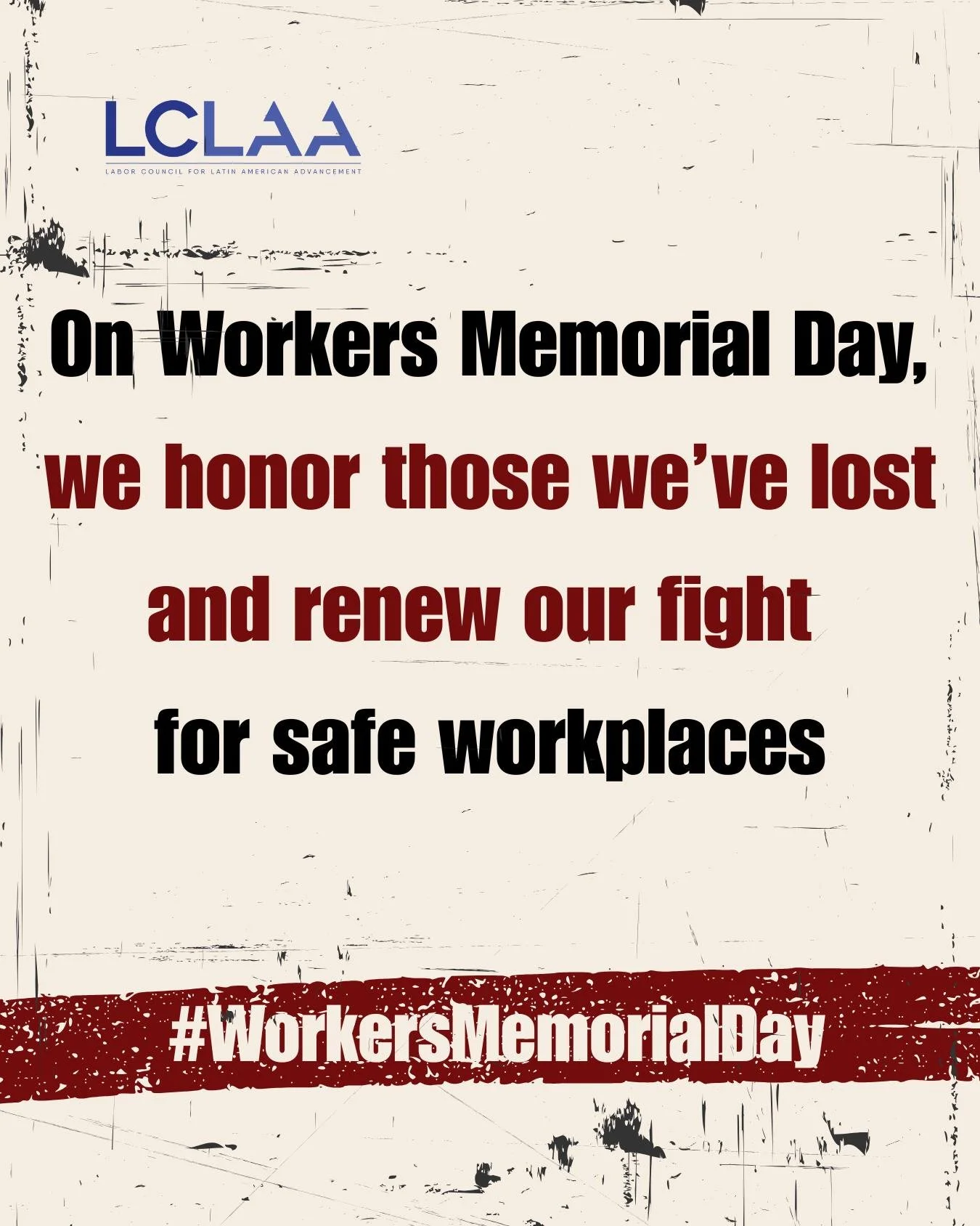 Los trabajadores latinos son el grupo con la tasa más alta de muertes en el trabajo, aproximadamente un 24 % superior a la media nacional. Se trata de una crisis que no podemos ignorar.
Para más información sobre el último informe de la AFL-CIO: «Muerte en el trabajo: la herramienta de la negligencia 2026», consulte aquí: https://l