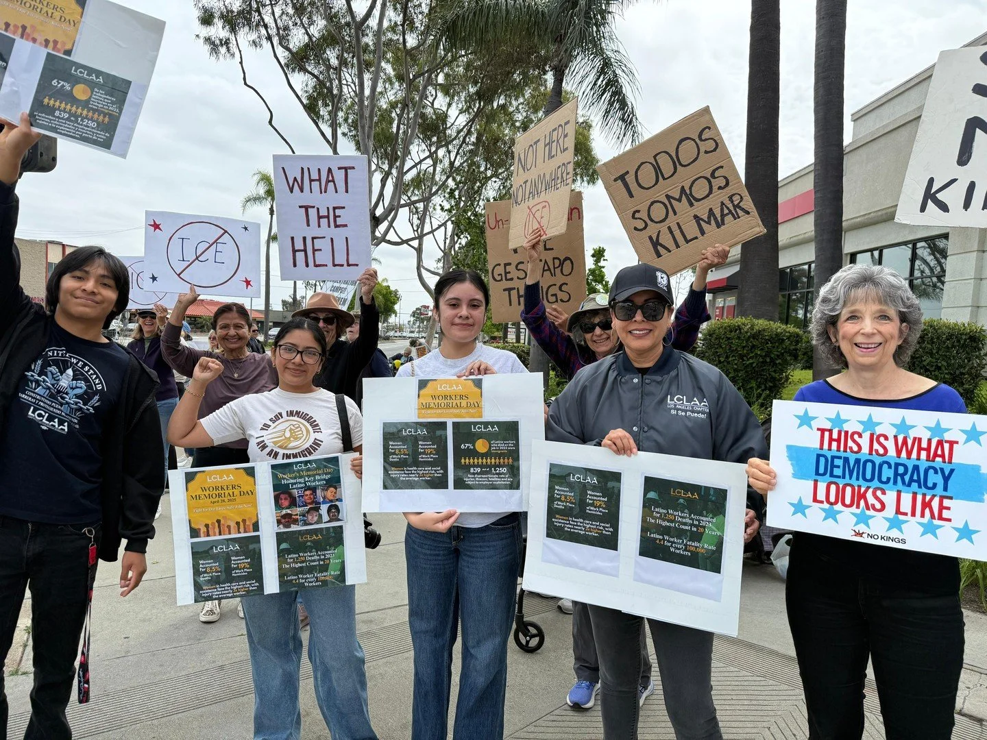 The @lclaalosangeles showed up strong on Workers Memorial Day -honring those we've lost and standing in solidarity with all workers continuing the fight for safe workplaces. ✊
Their commitment reminds us: the fight for dignity and safety on the job c