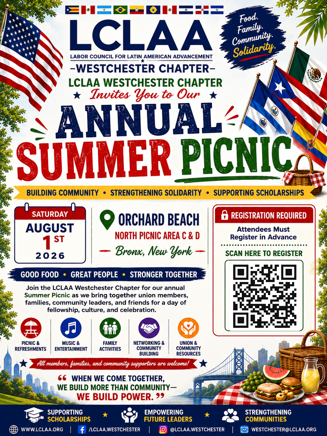 Picnic de verano de la sección de Westchester de la LCLAA