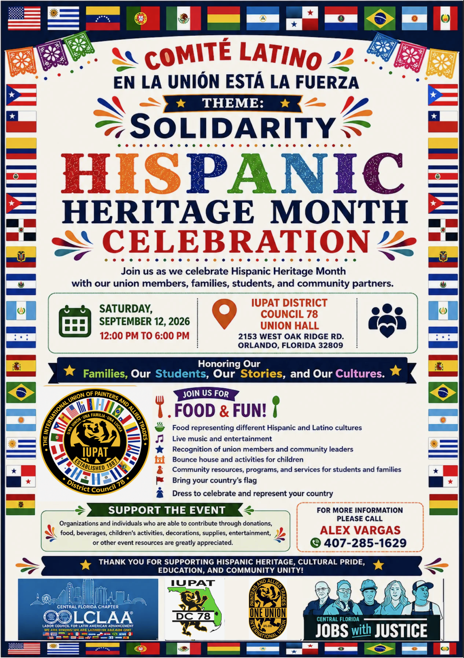 Hispanic Heritage Month Celebration 